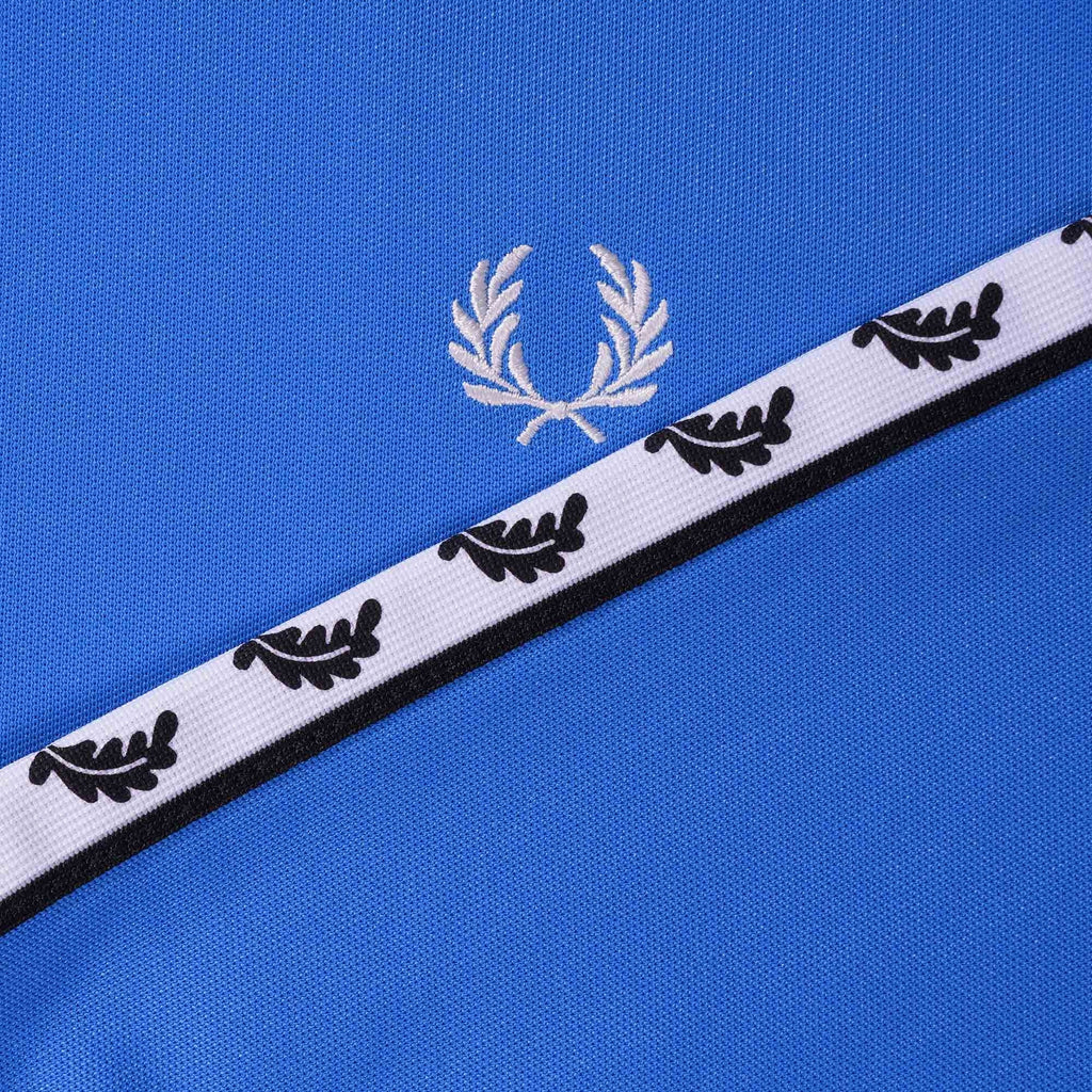 Fred Perry Taped Track Jacket - Kingfisher