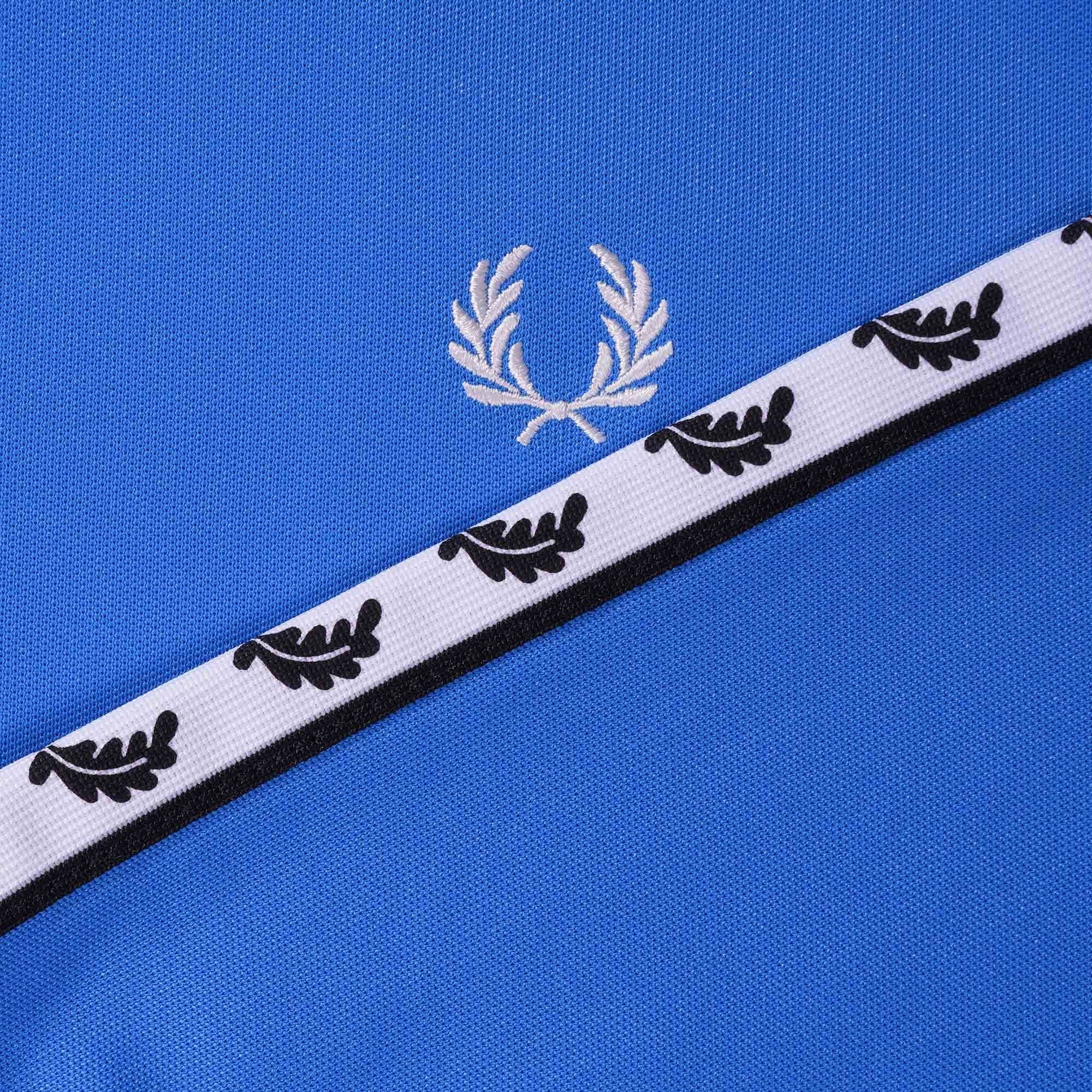 Fred Perry Taped Track Jacket - Kingfisher