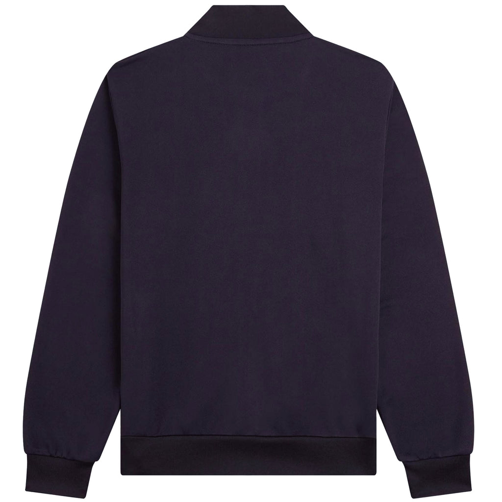 Fred Perry Striped Panel Track Jacket - Navy
