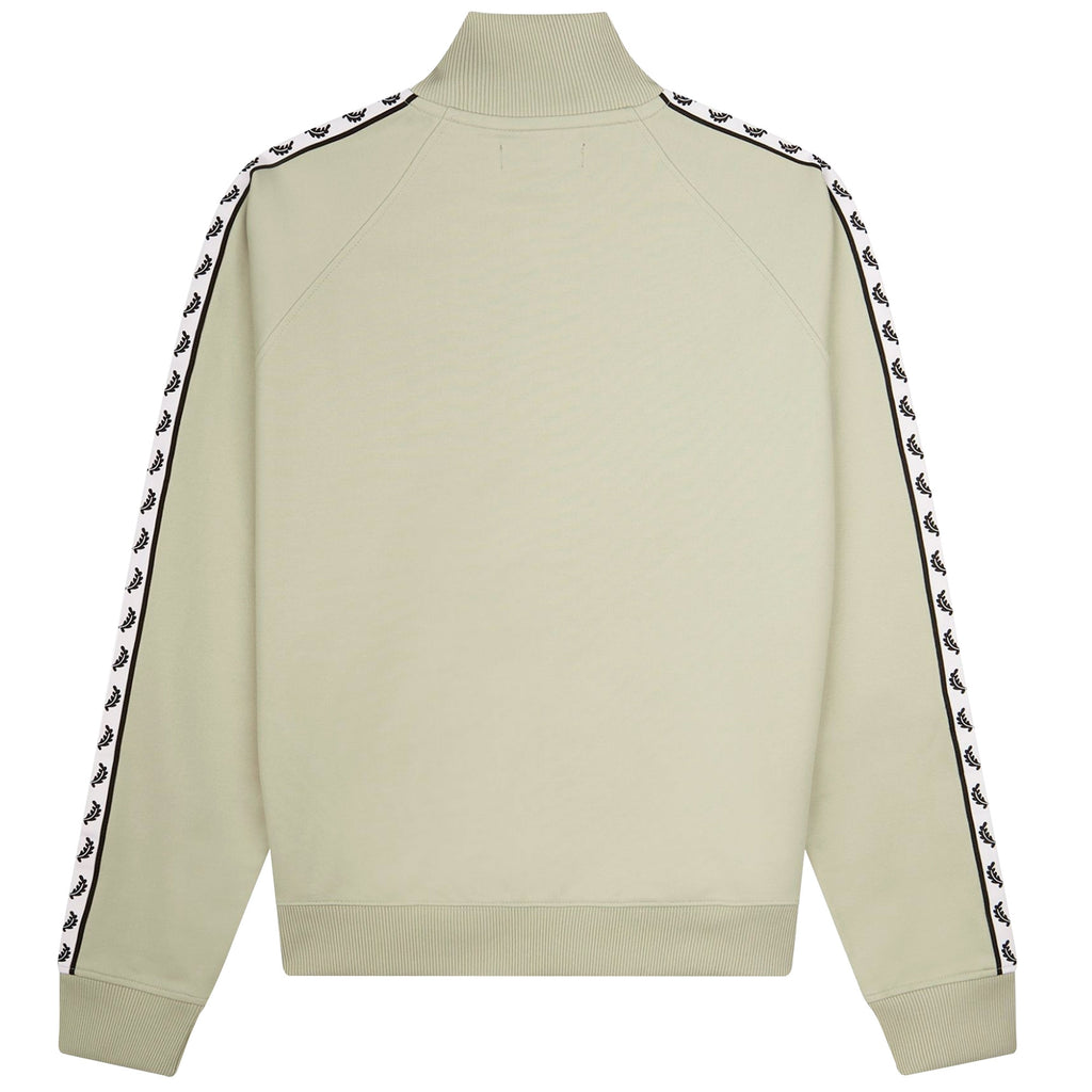 Fred Perry Taped Track Jacket - Light Oyster