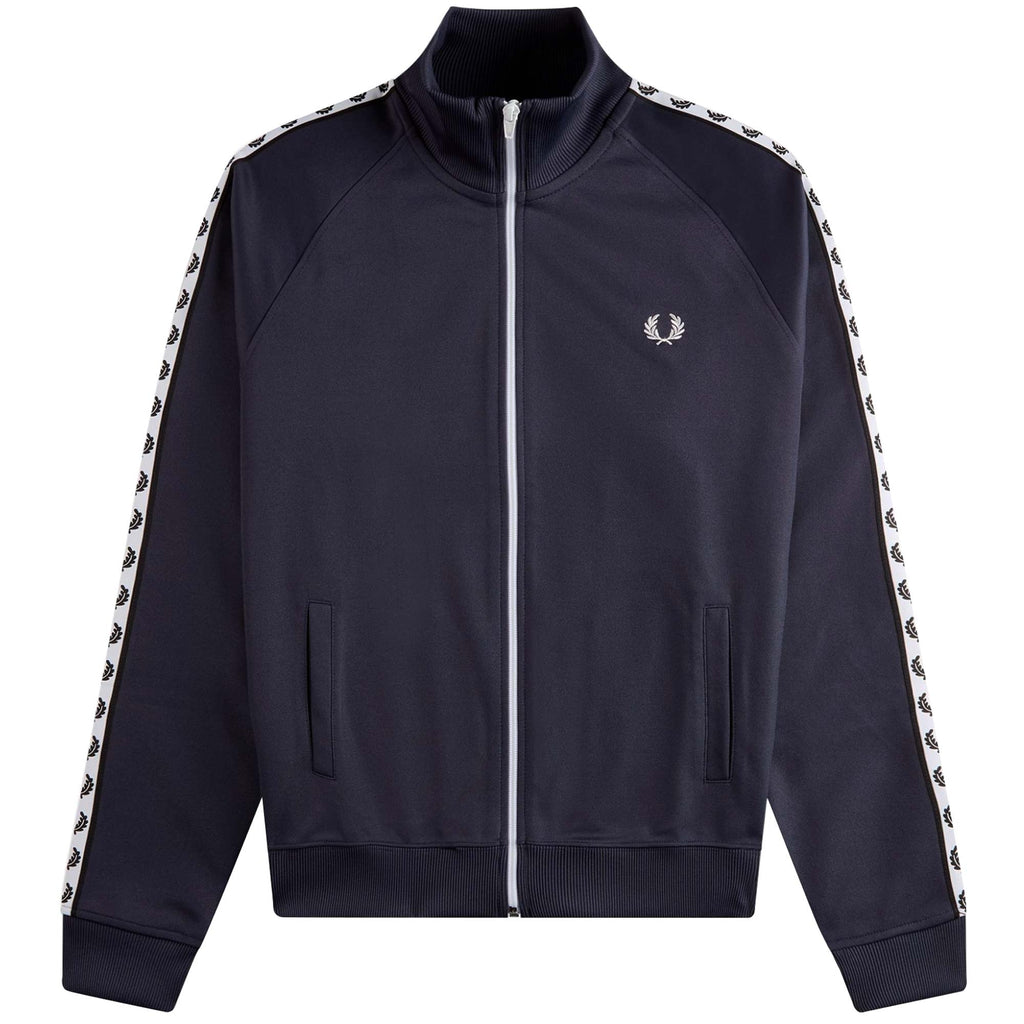 Fred Perry Taped Track Jacket - Graphite