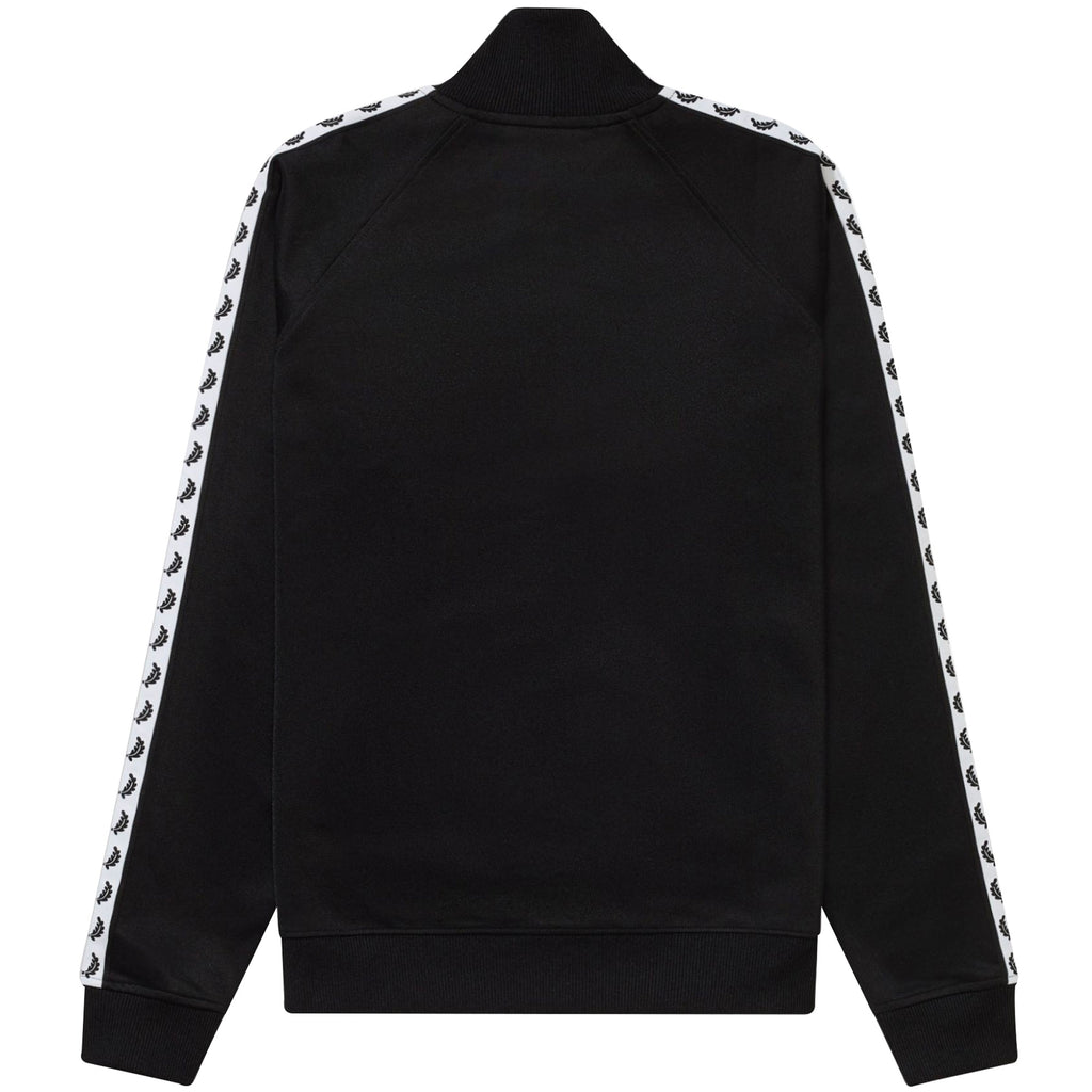 Taped Track Jacket -  Black
