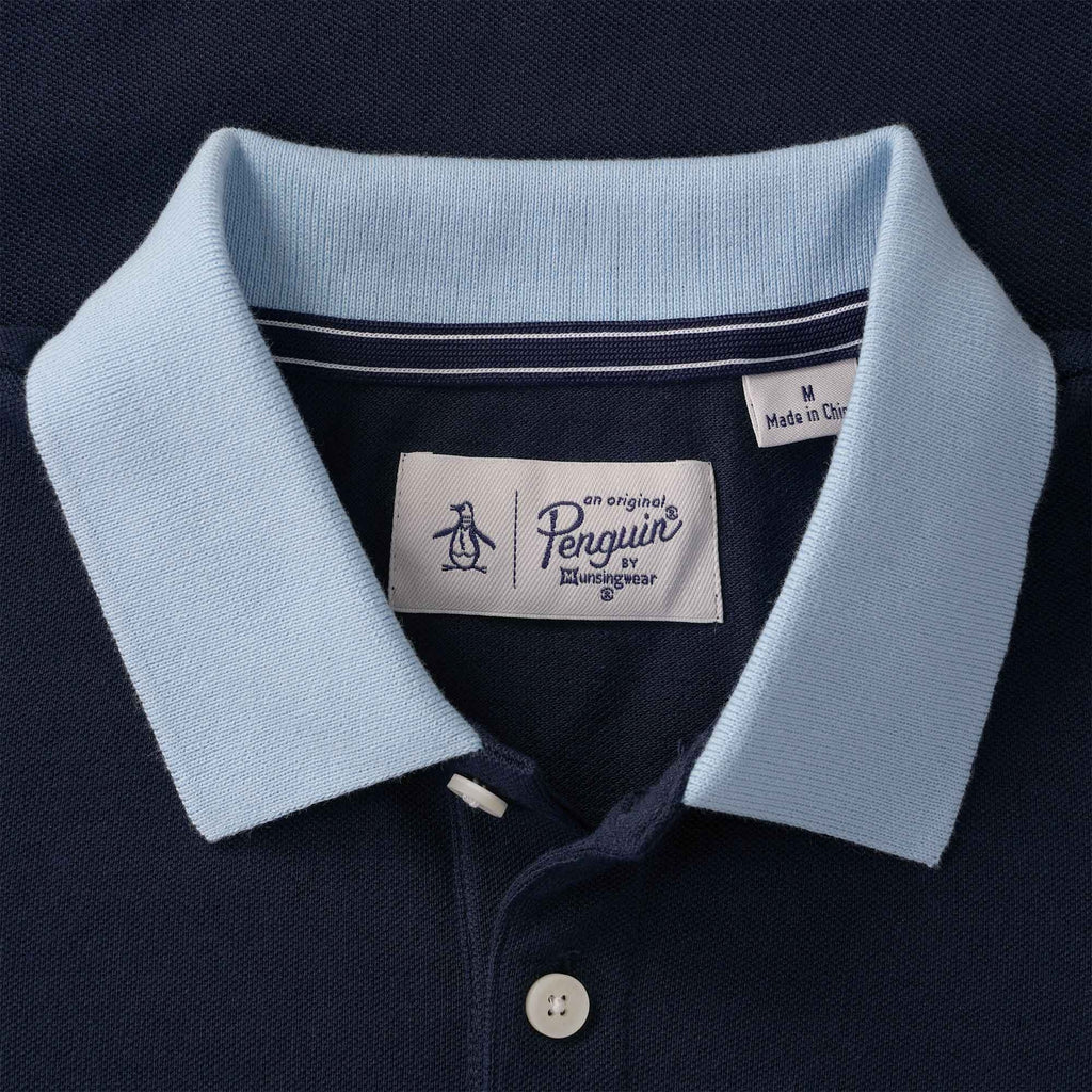 Original Penguin CoolMax Polo Shirt - Dark Sapphire