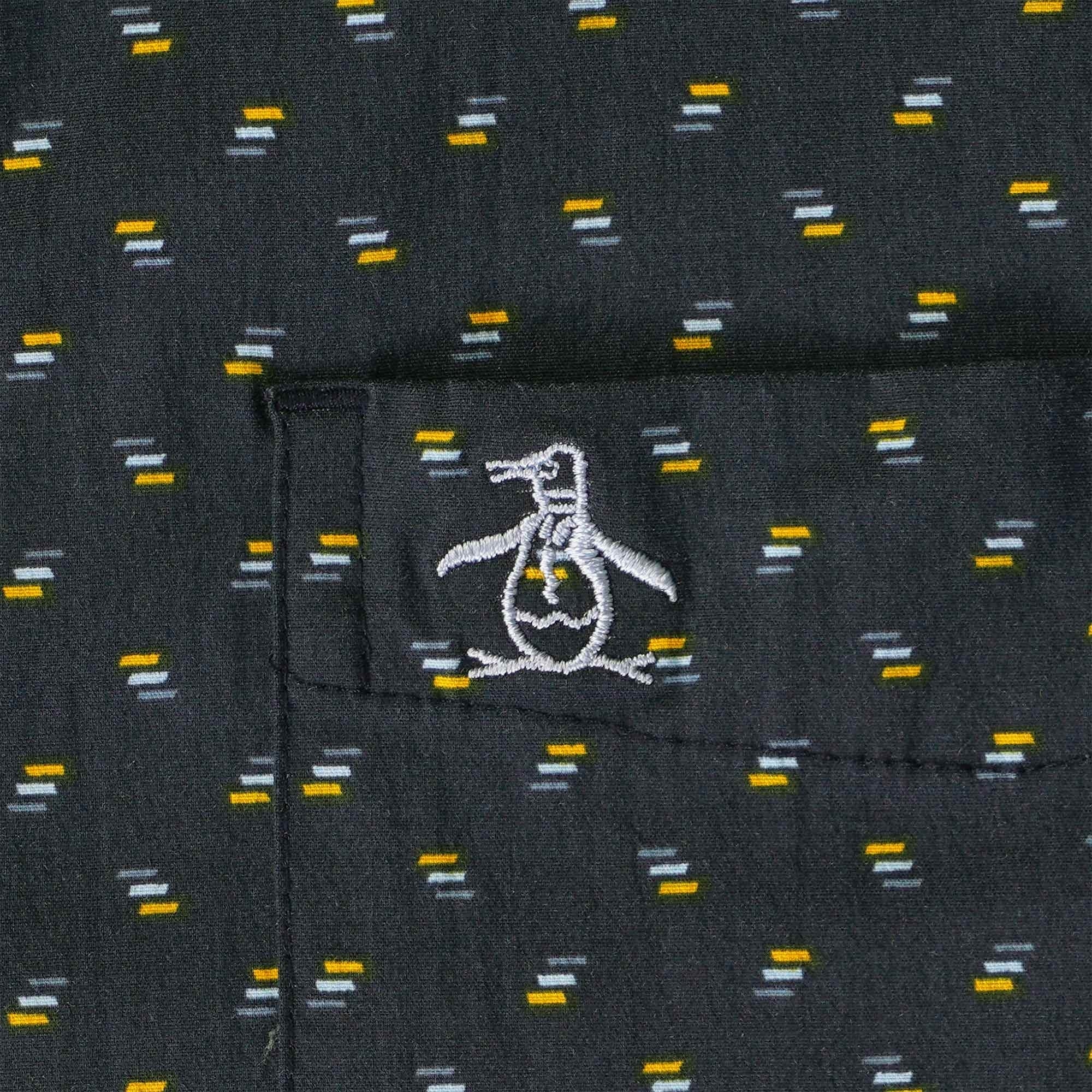 Original Penguin Poplin Stretch Shirt - Dark Sapphire