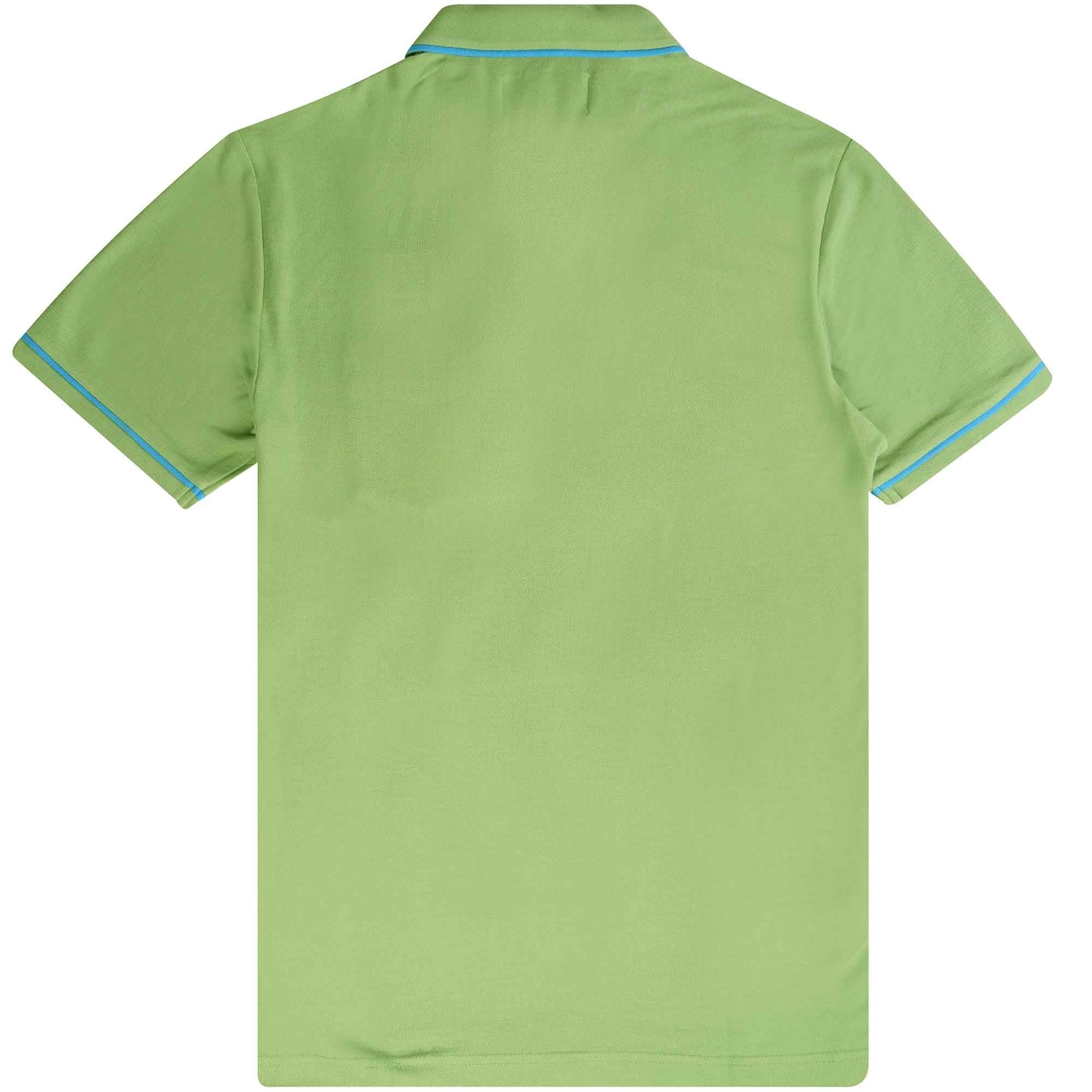 Earl Organic Cotton Polo Shirt - Kashmir Green