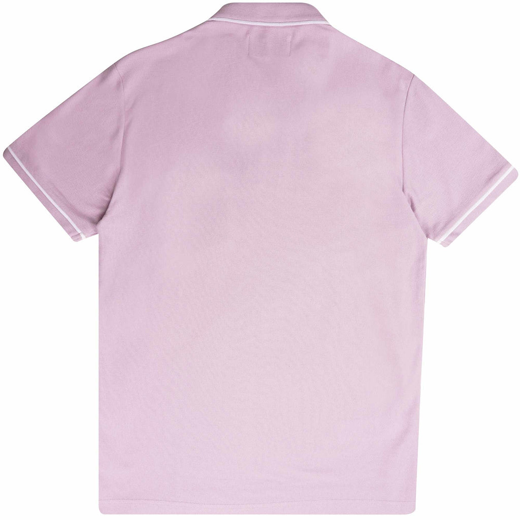 Original Penguin Earl Organic Cotton Polo Shirt - Lavender Frost