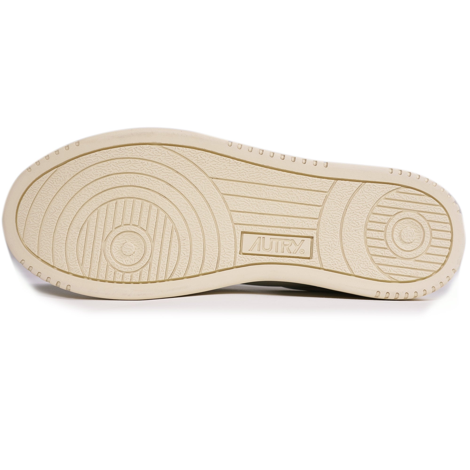 Autry Action Low Leather - White/Green