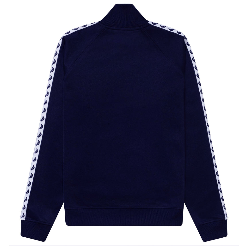 Fred Perry Taped Track Jacket - Carbon Blue