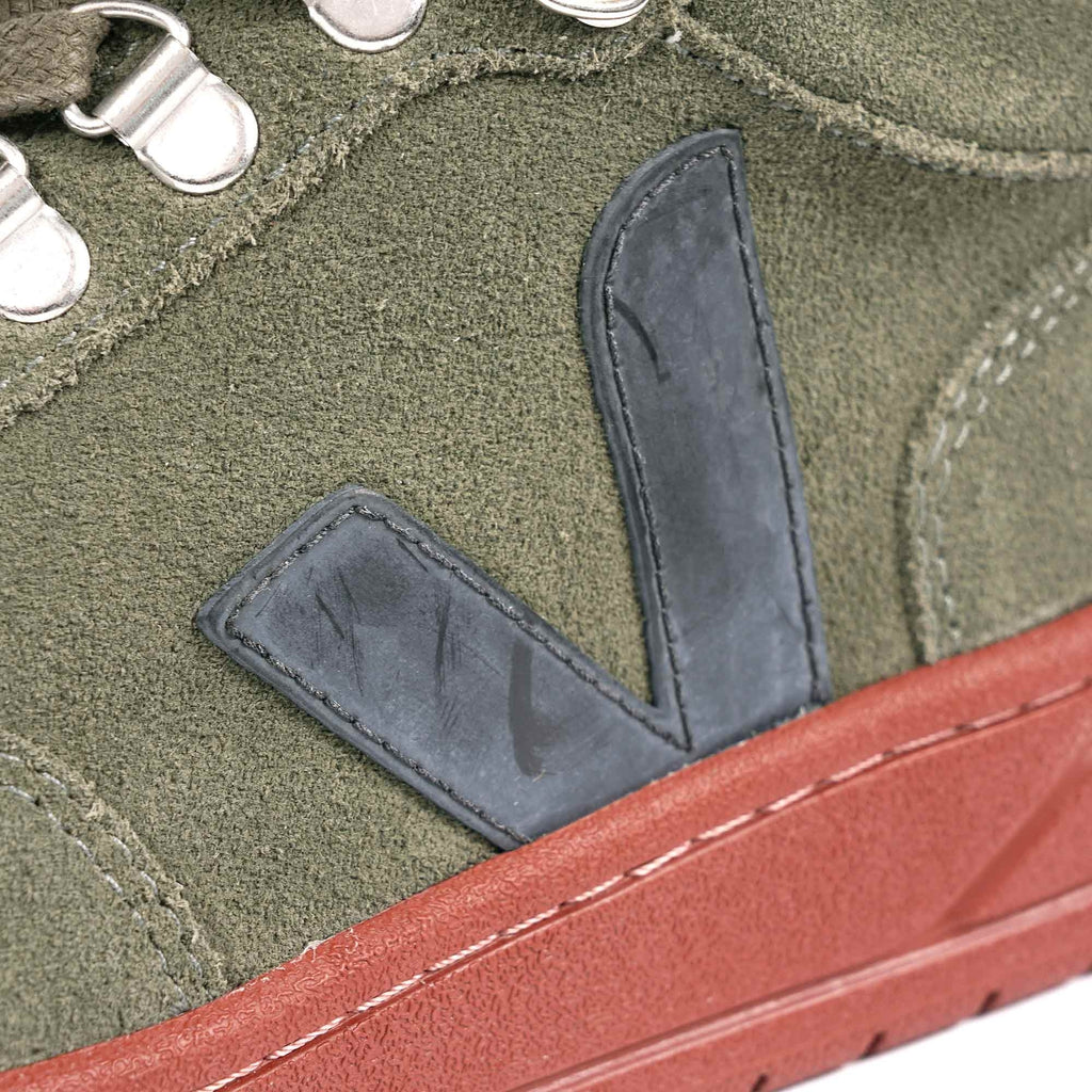Veja Roraima Suede - Olive/Black/Rust