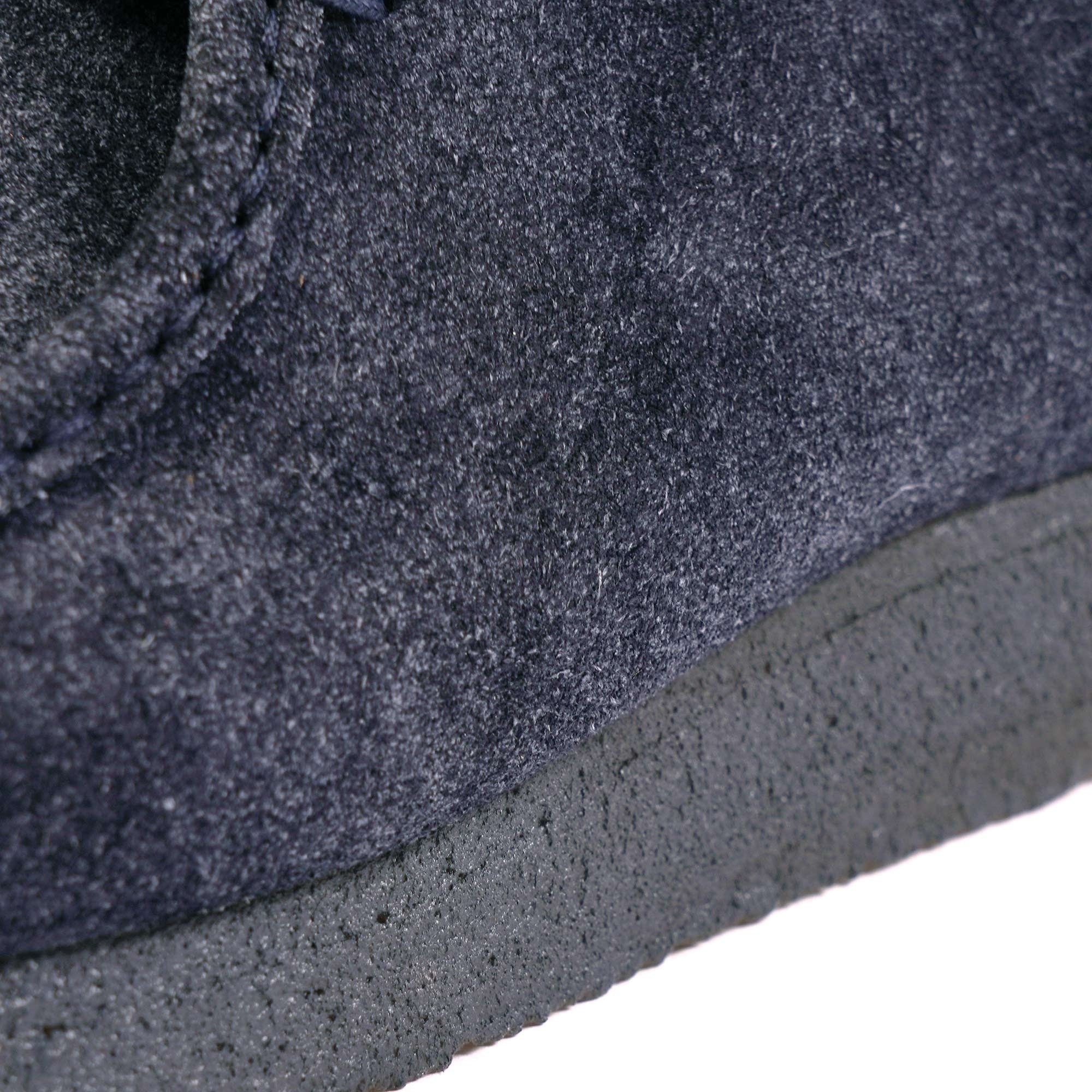 Wallabee Shoe - Ink Hairy Suede