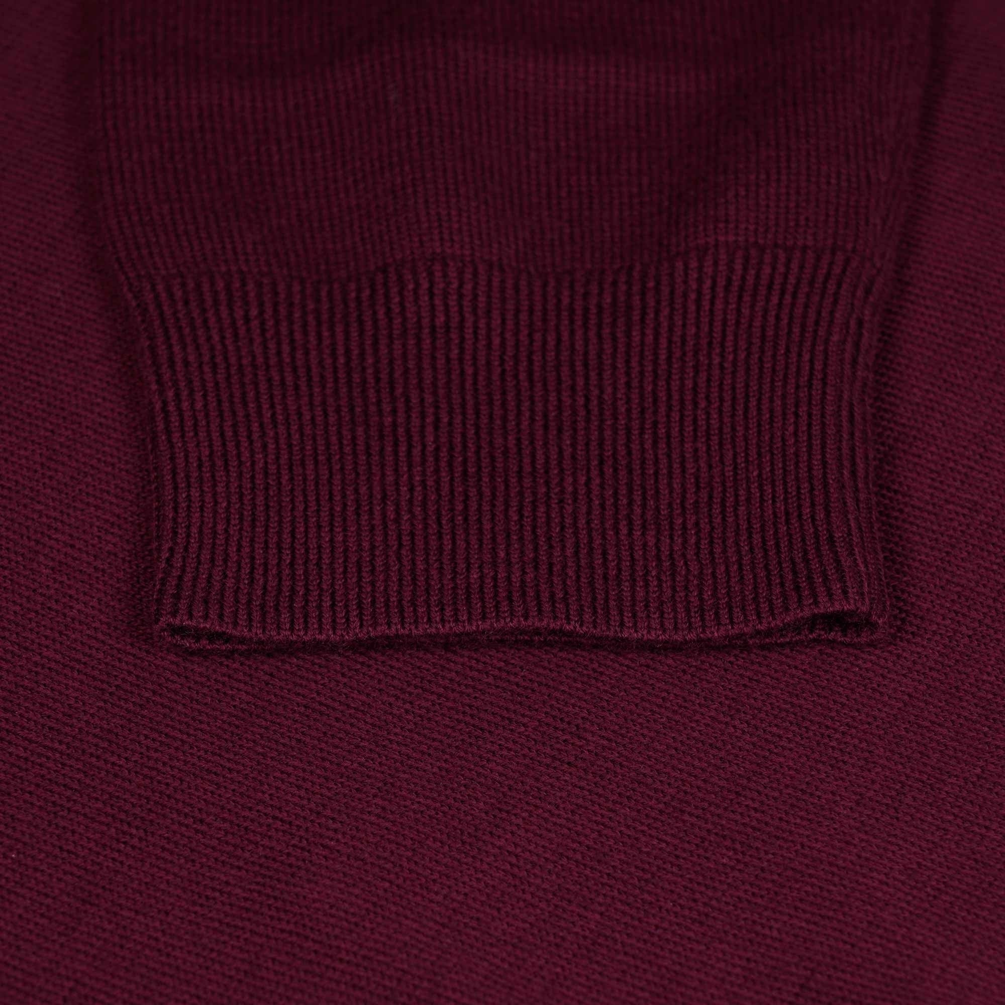 Fred Perry Classic Crew Neck Jumper - Oxblood