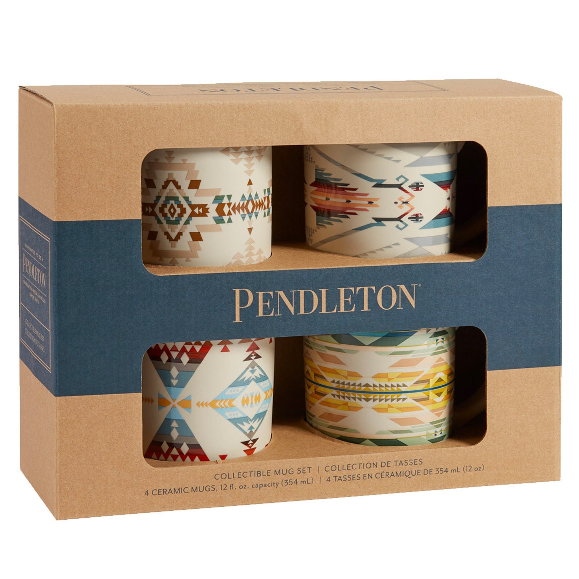 Pendleton Woolen Mills Mug Set Of 4 - High Desert