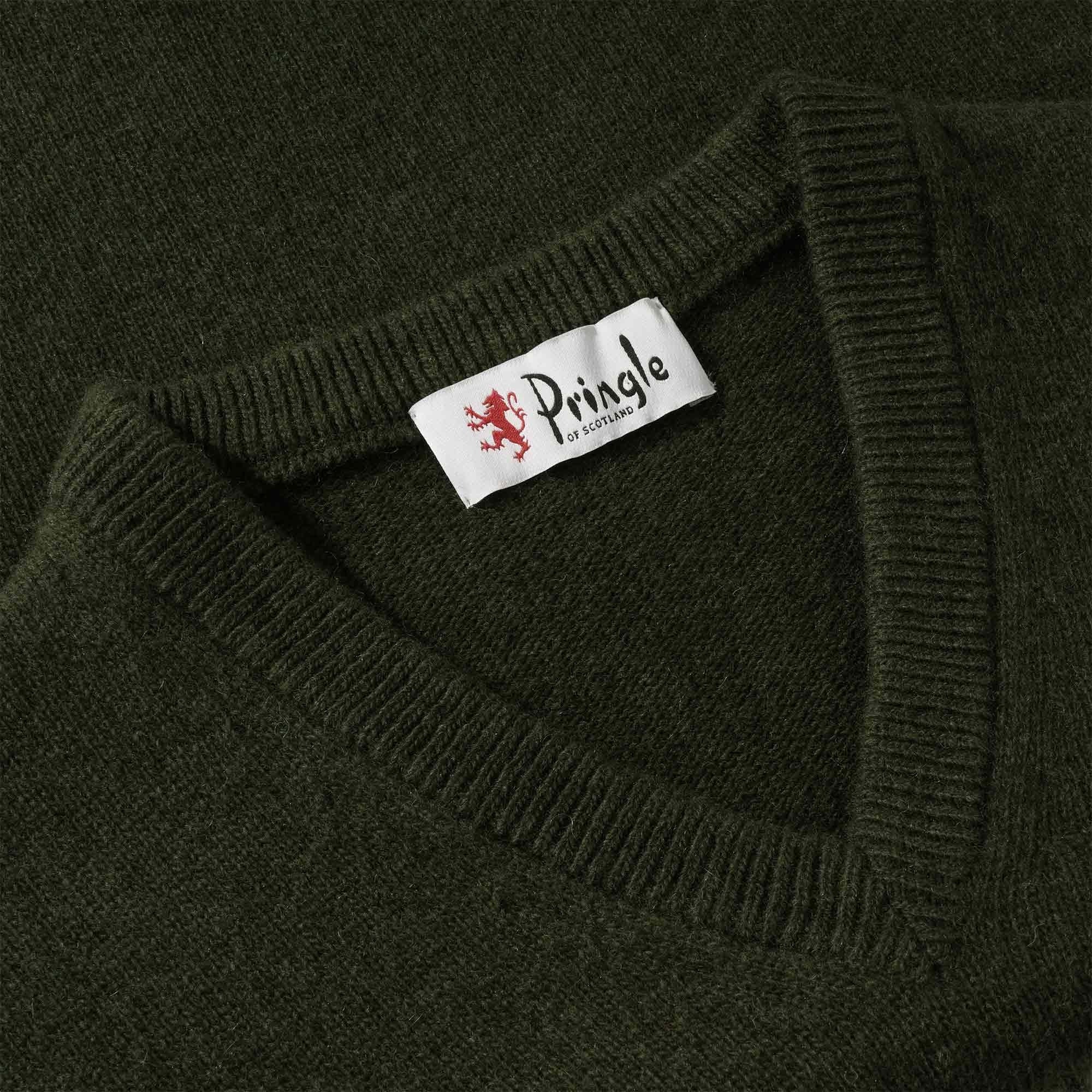 Pringle of Scotland V Neck Sleeveless Jumper - Pine Tree