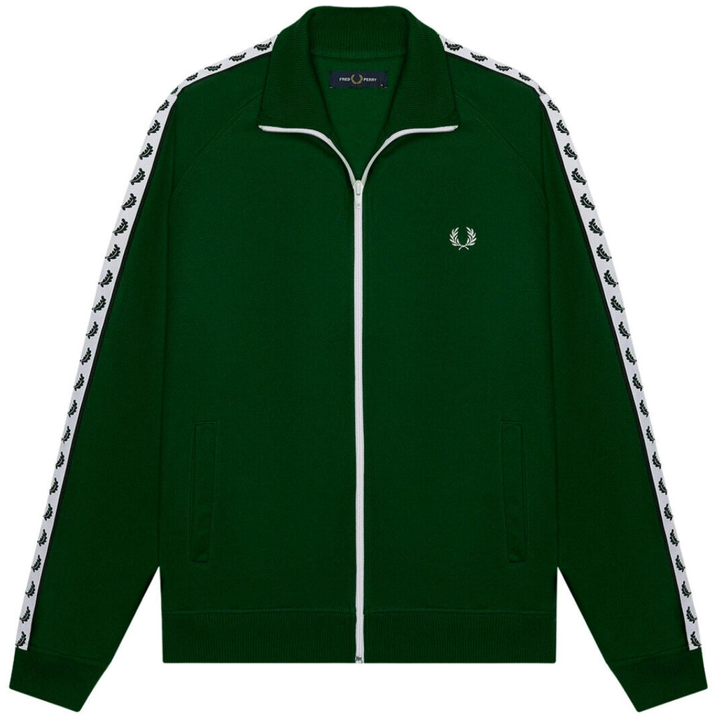 Fred Perry Taped Track Jacket - Ivy