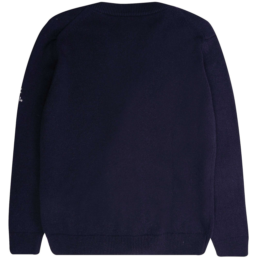 Pringle of Scotland Archive Lambswool Blend Cardigan - Navy