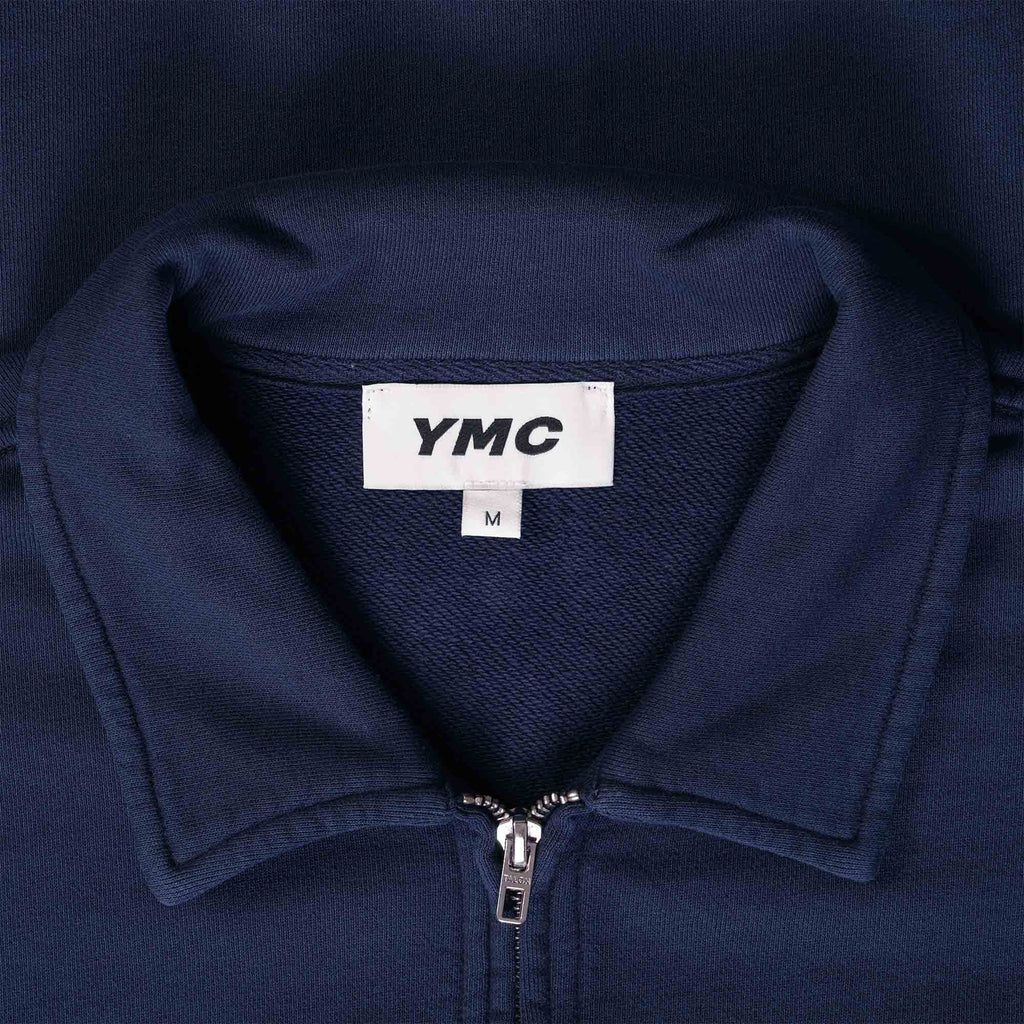 YMC Sugden Loopback Sweatshirt - Navy