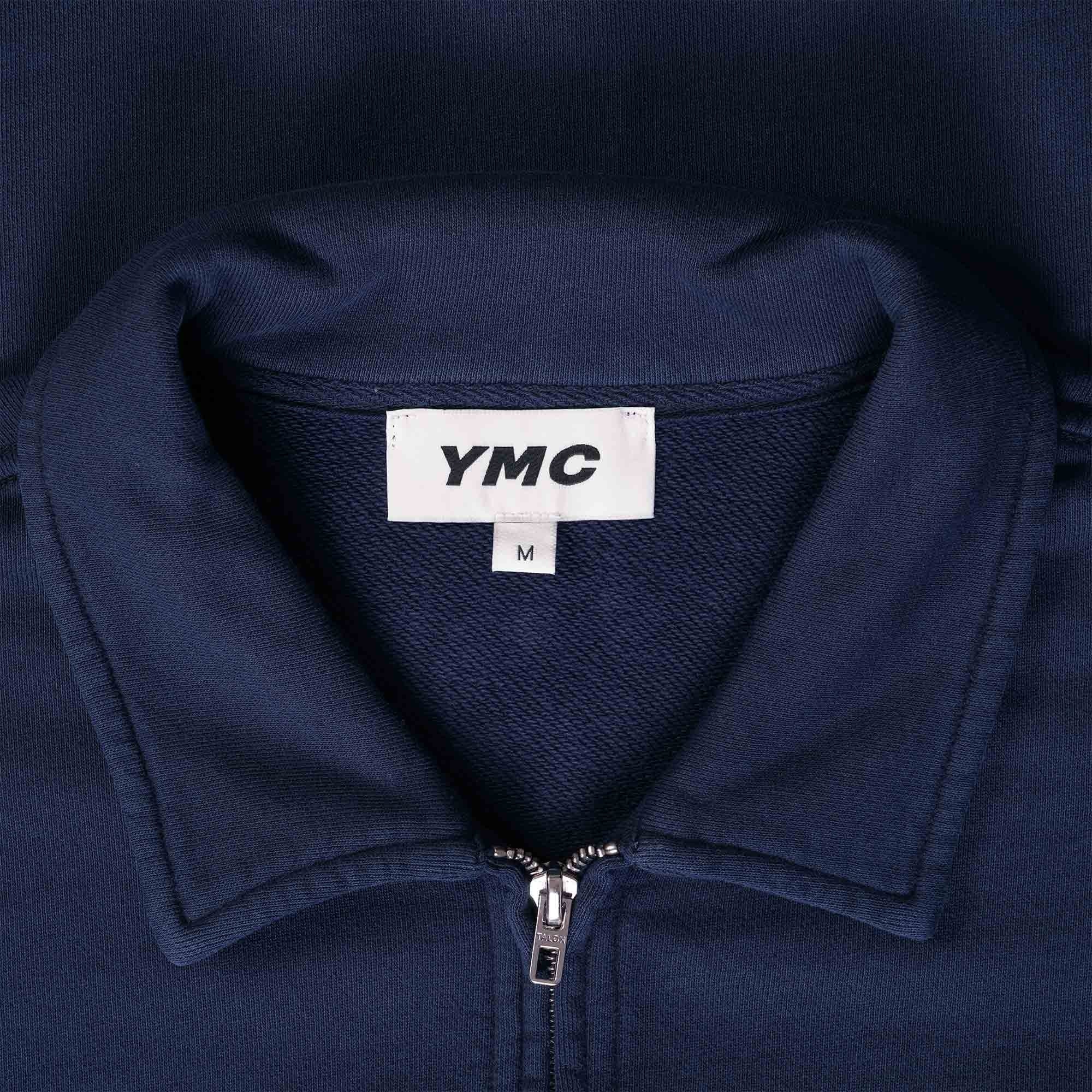 YMC Sugden Loopback Sweatshirt - Navy