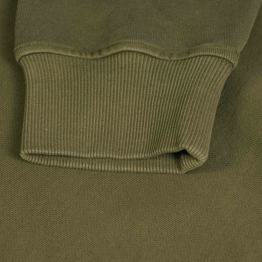 YMC Sugden Loopback Sweatshirt - Dark Olive
