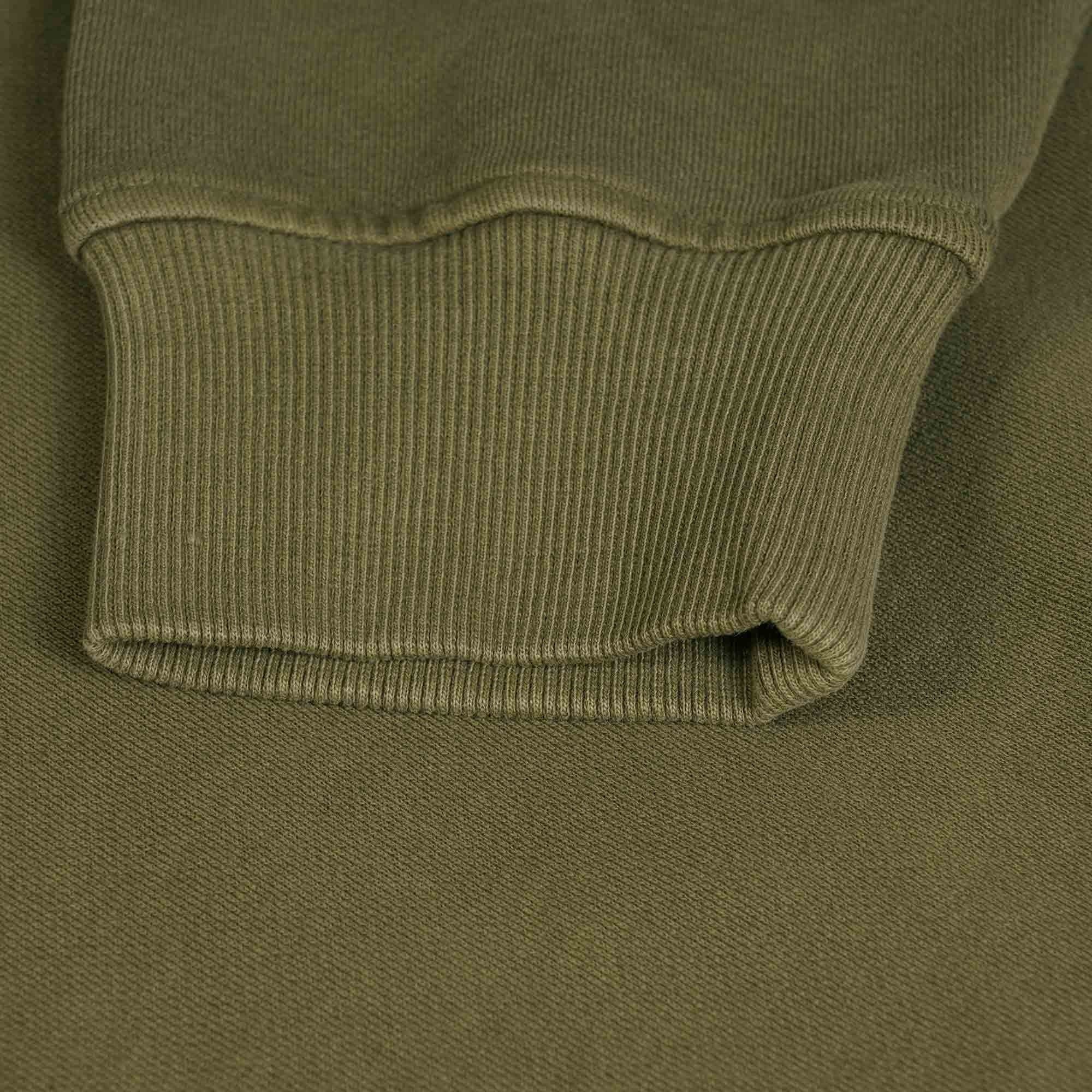 YMC Sugden Loopback Sweatshirt - Dark Olive