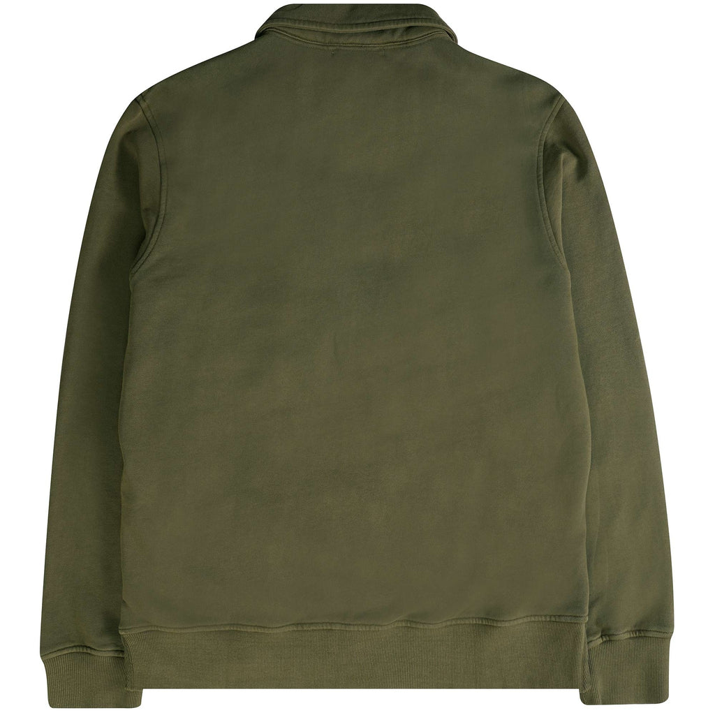 YMC Sugden Loopback Sweatshirt - Dark Olive