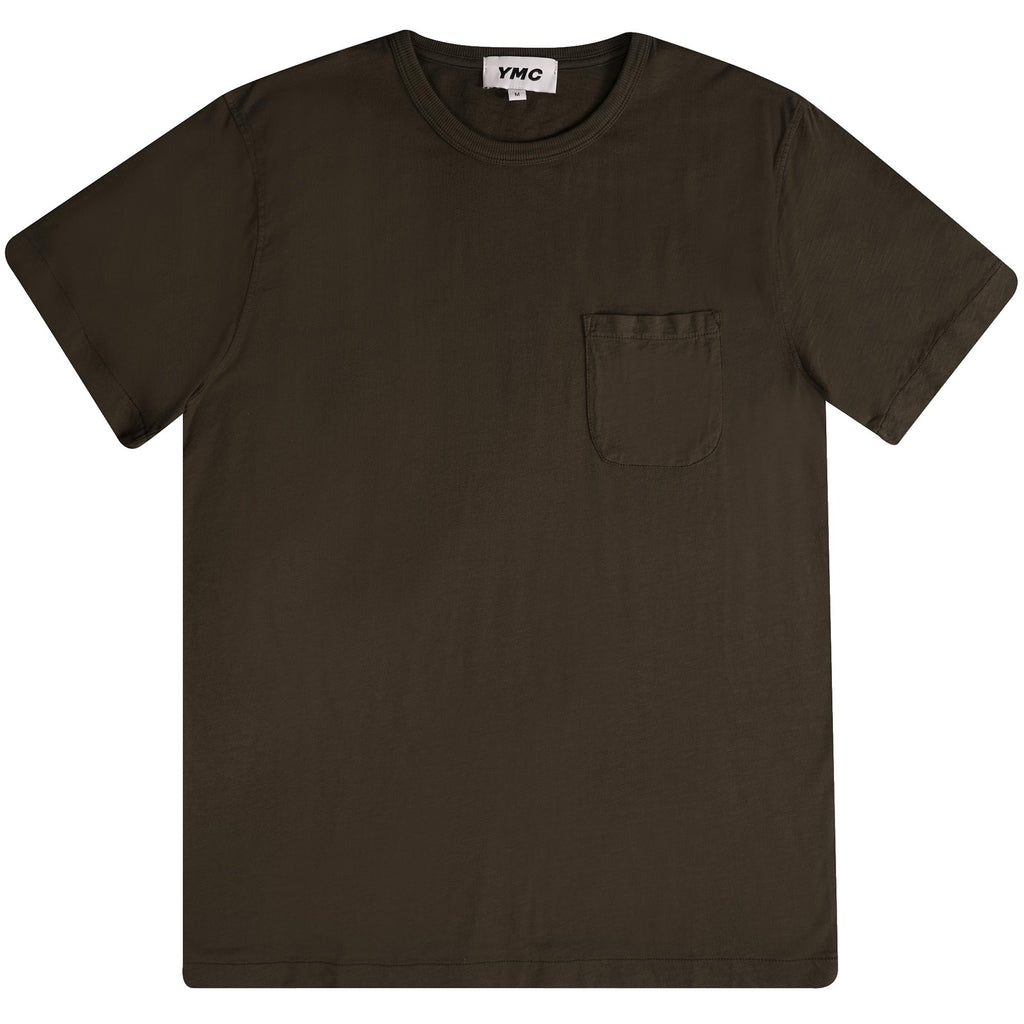 YMC Wild Ones Organic Slub Jersey T-shirt - Brown