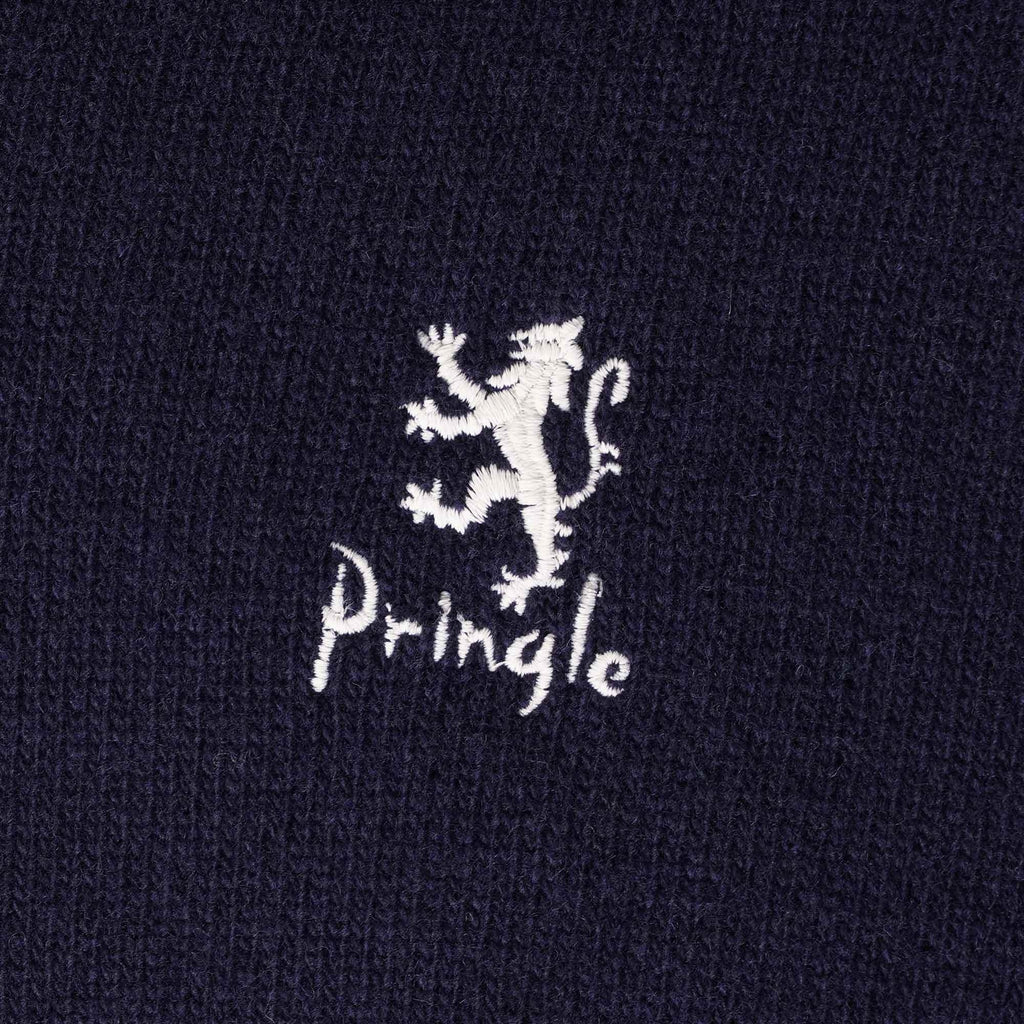 Pringle of Scotland V Neck Sleeveless Jumper - Navy