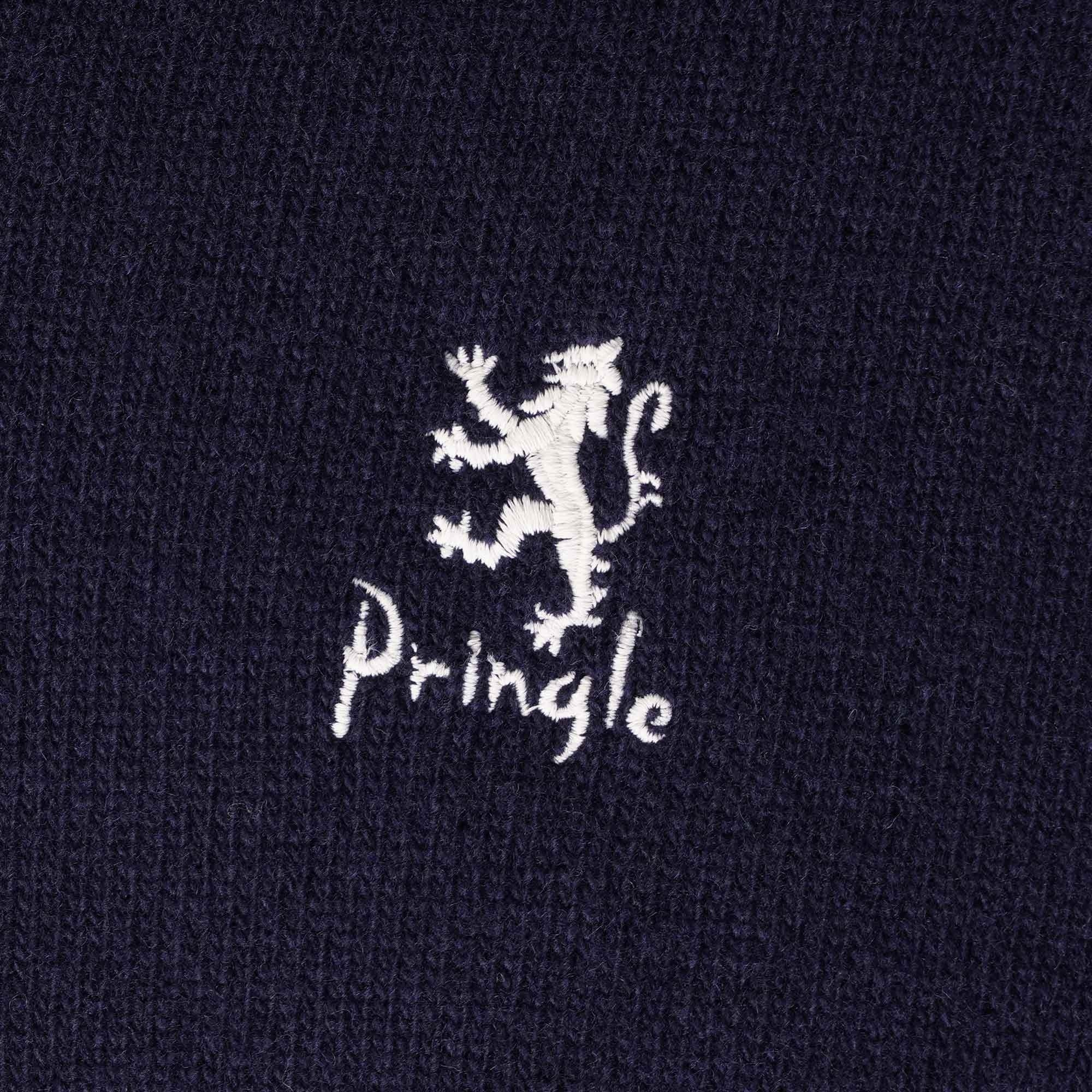 Pringle of Scotland V Neck Sleeveless Jumper - Navy
