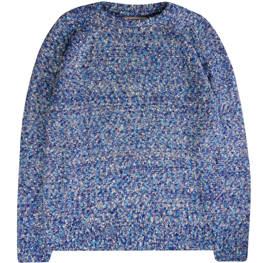 Anonymous Ism Slub Crew Neck Jumper - Blue