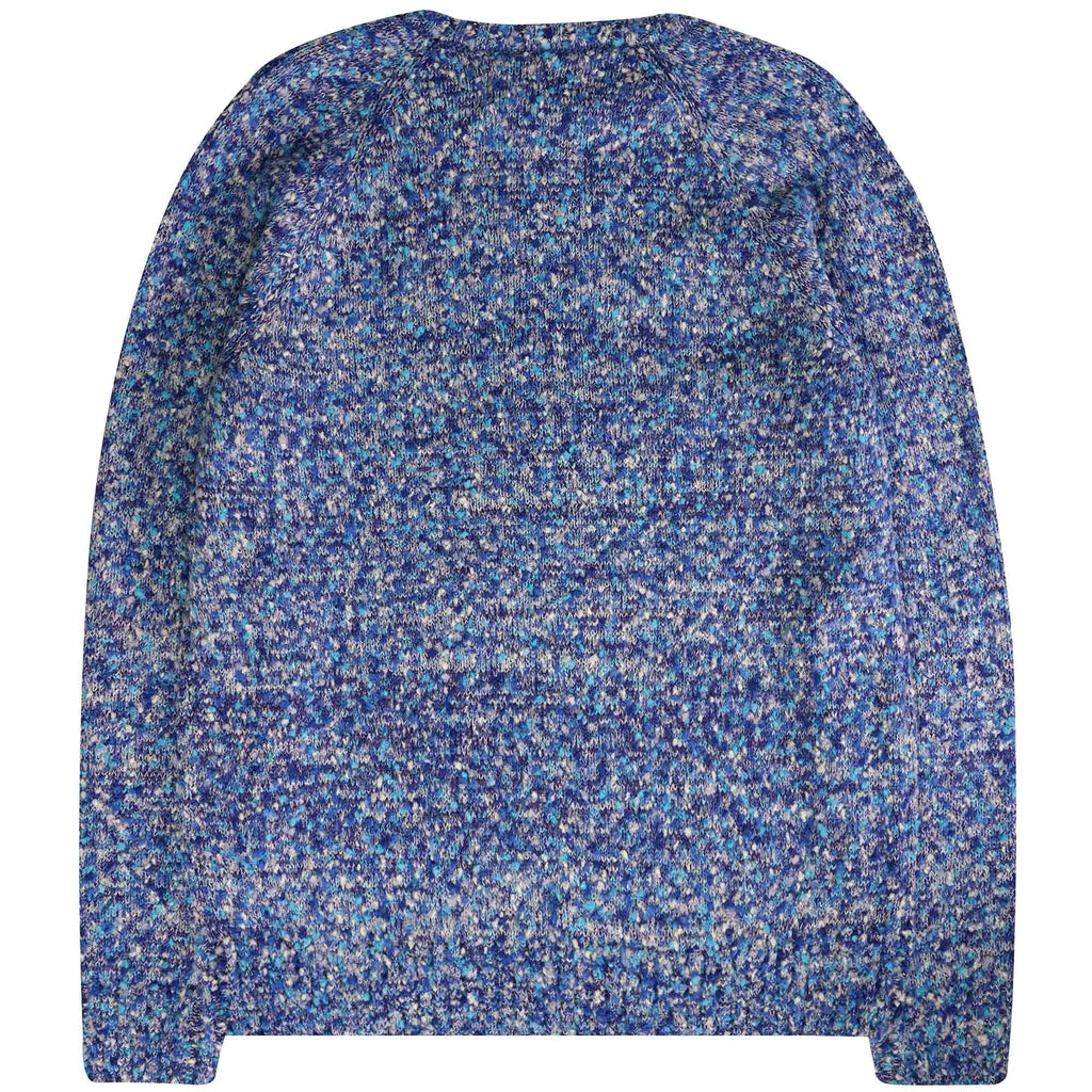 Anonymous Ism Slub Crew Neck Jumper - Blue