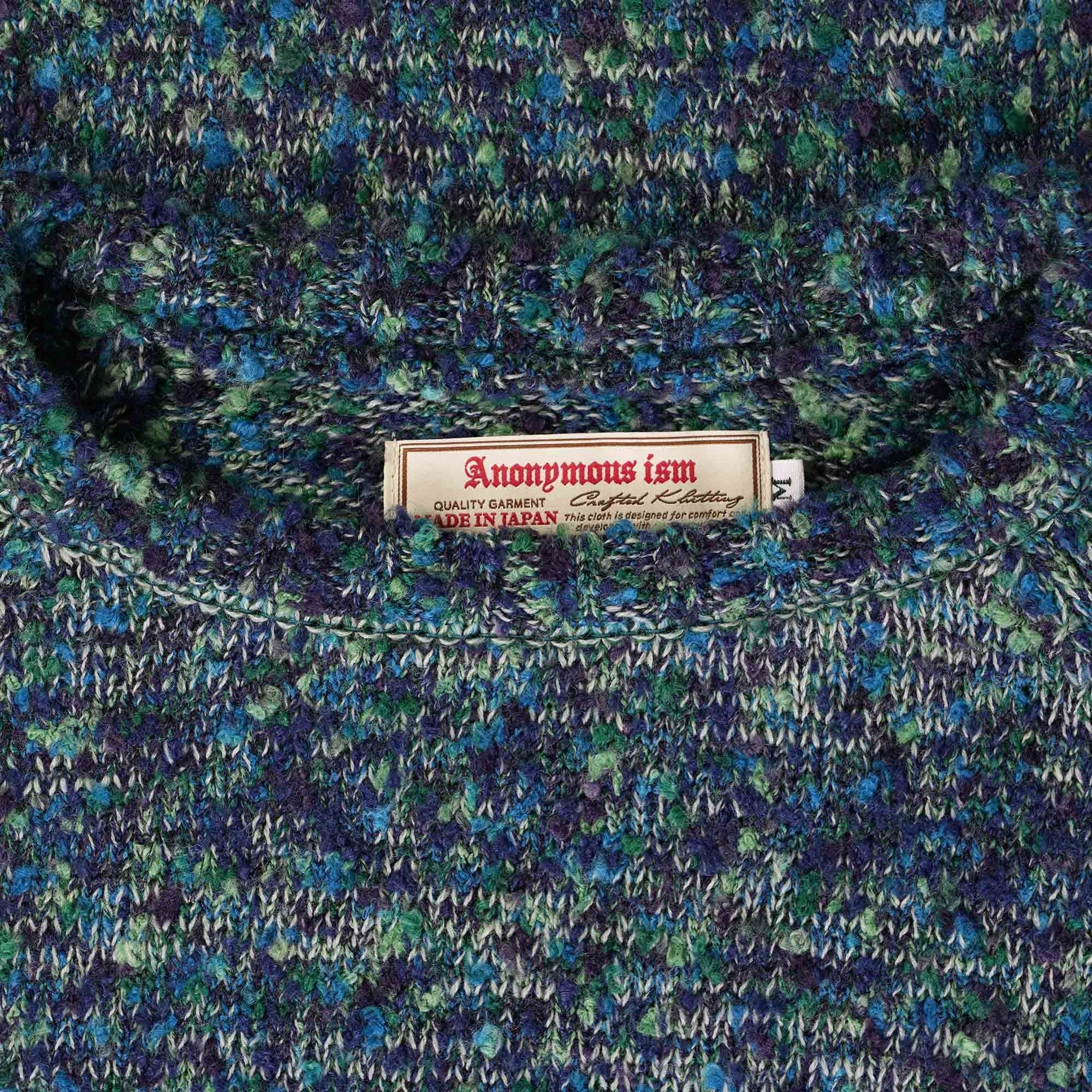 Anonymous Ism Slub Crew Neck Jumper - Navy