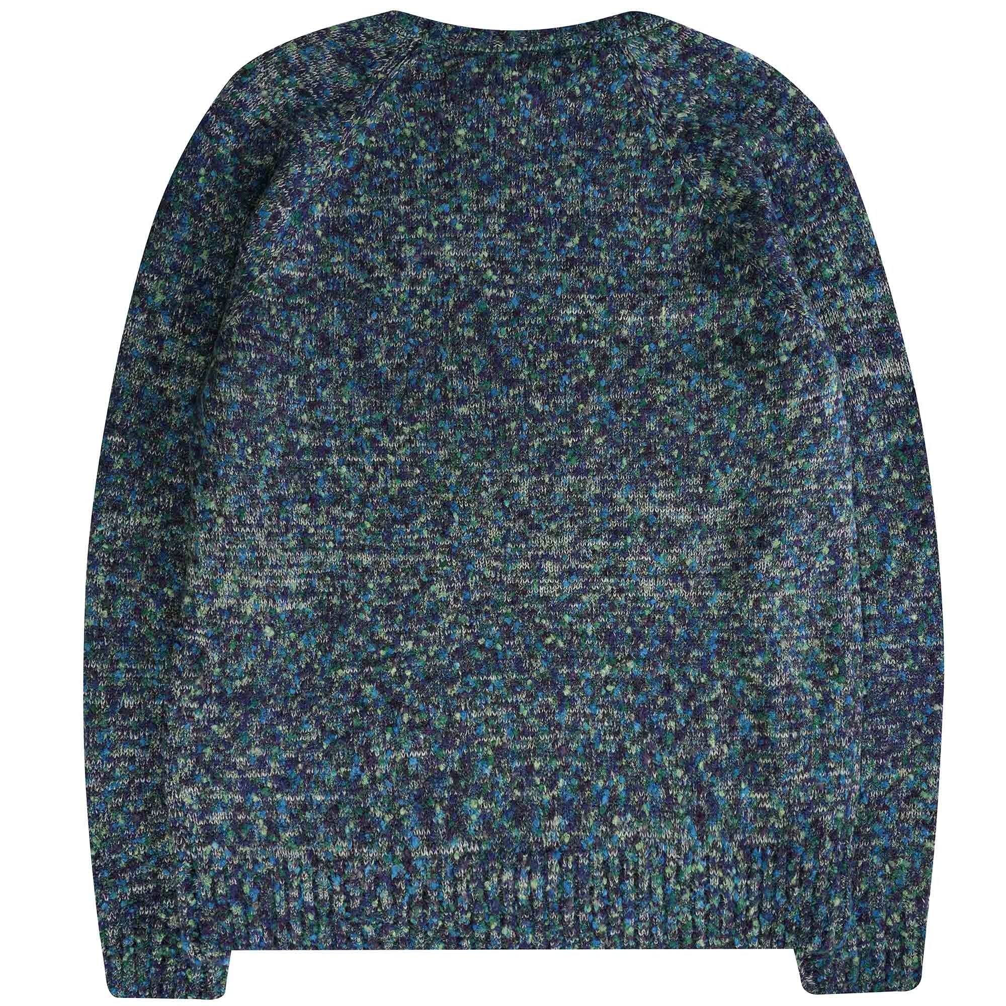 Anonymous Ism Slub Crew Neck Jumper - Navy