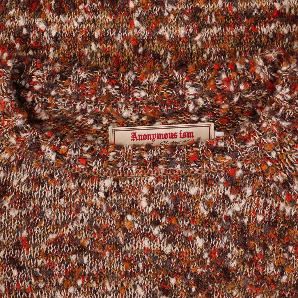 Anonymous Ism Slub Crew Neck Jumper - Orange