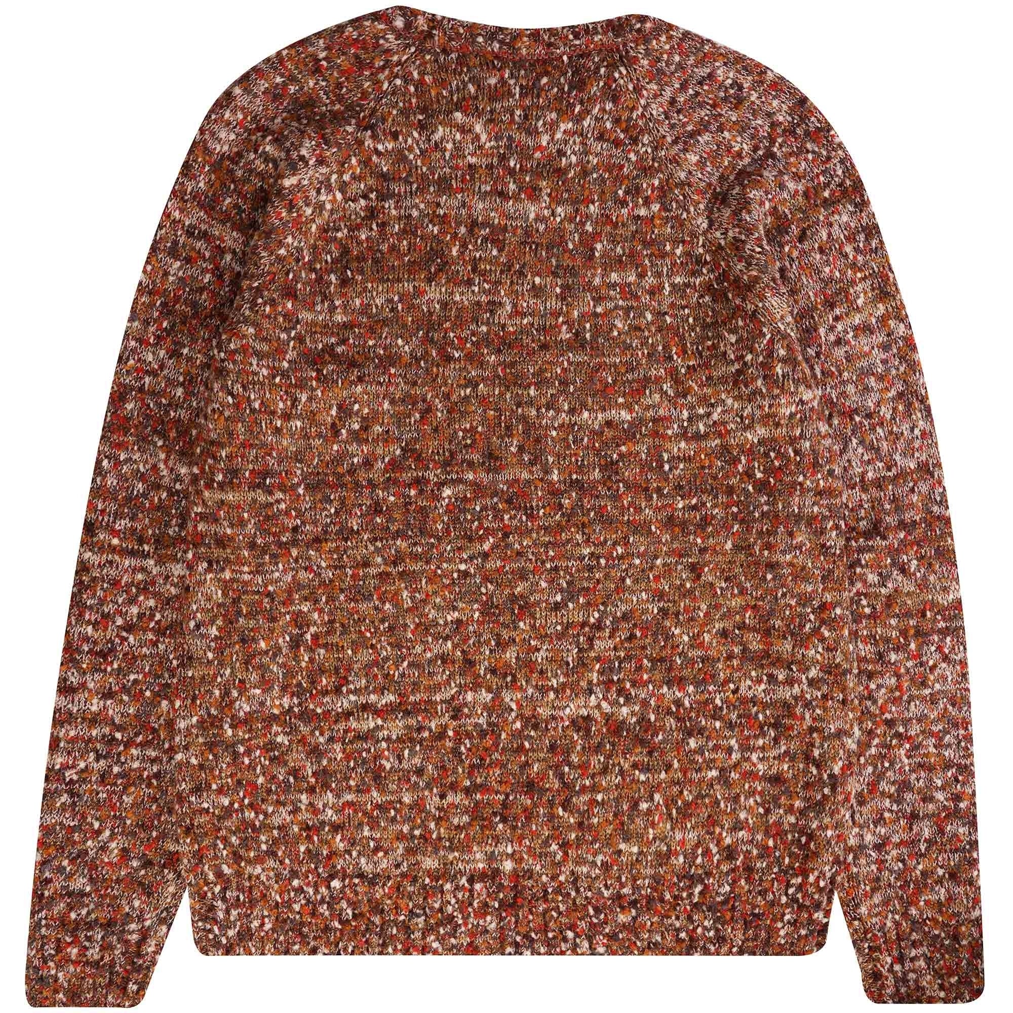 Anonymous Ism Slub Crew Neck Jumper - Orange