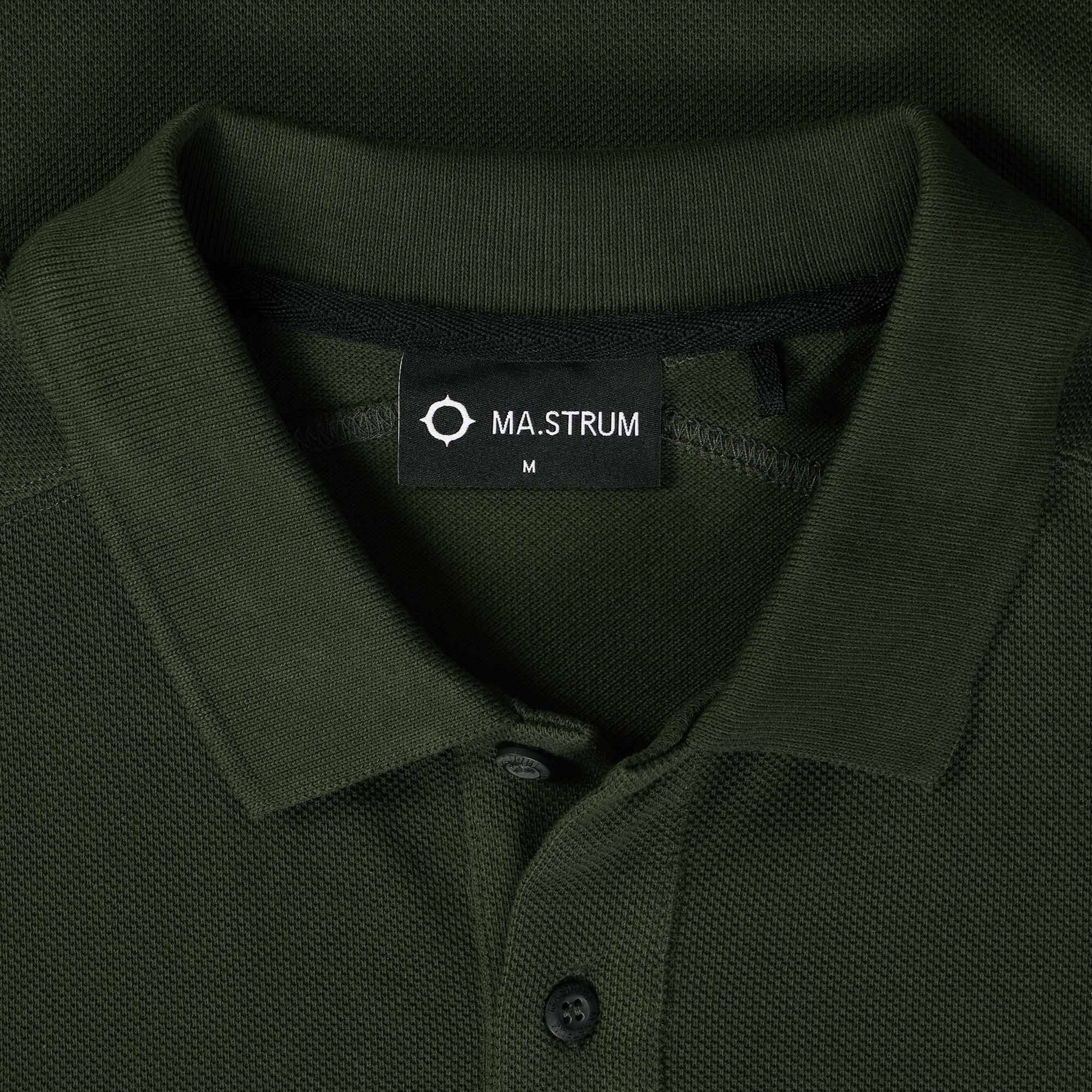 Ma Strum SS Pique Polo - Oil Slick