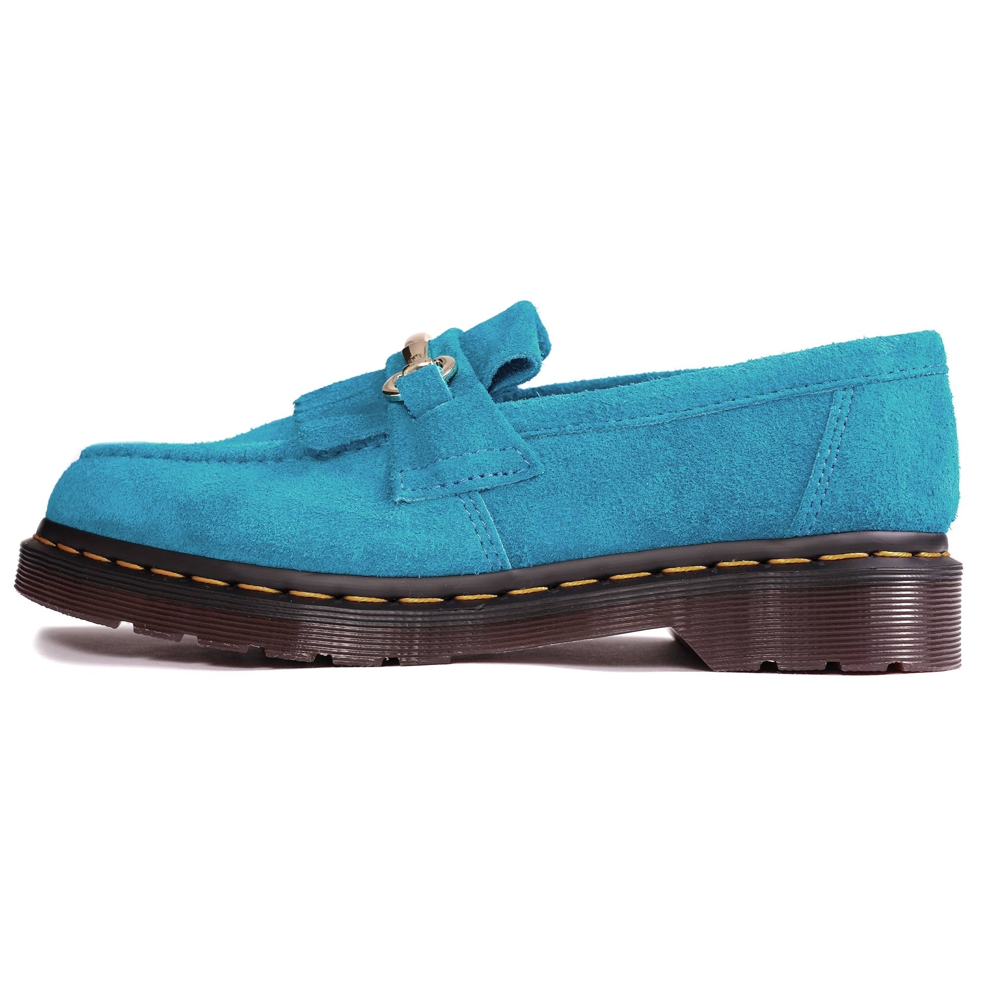 Dr. Martens Made In England Snaffle Suede Loafers - Turquoise