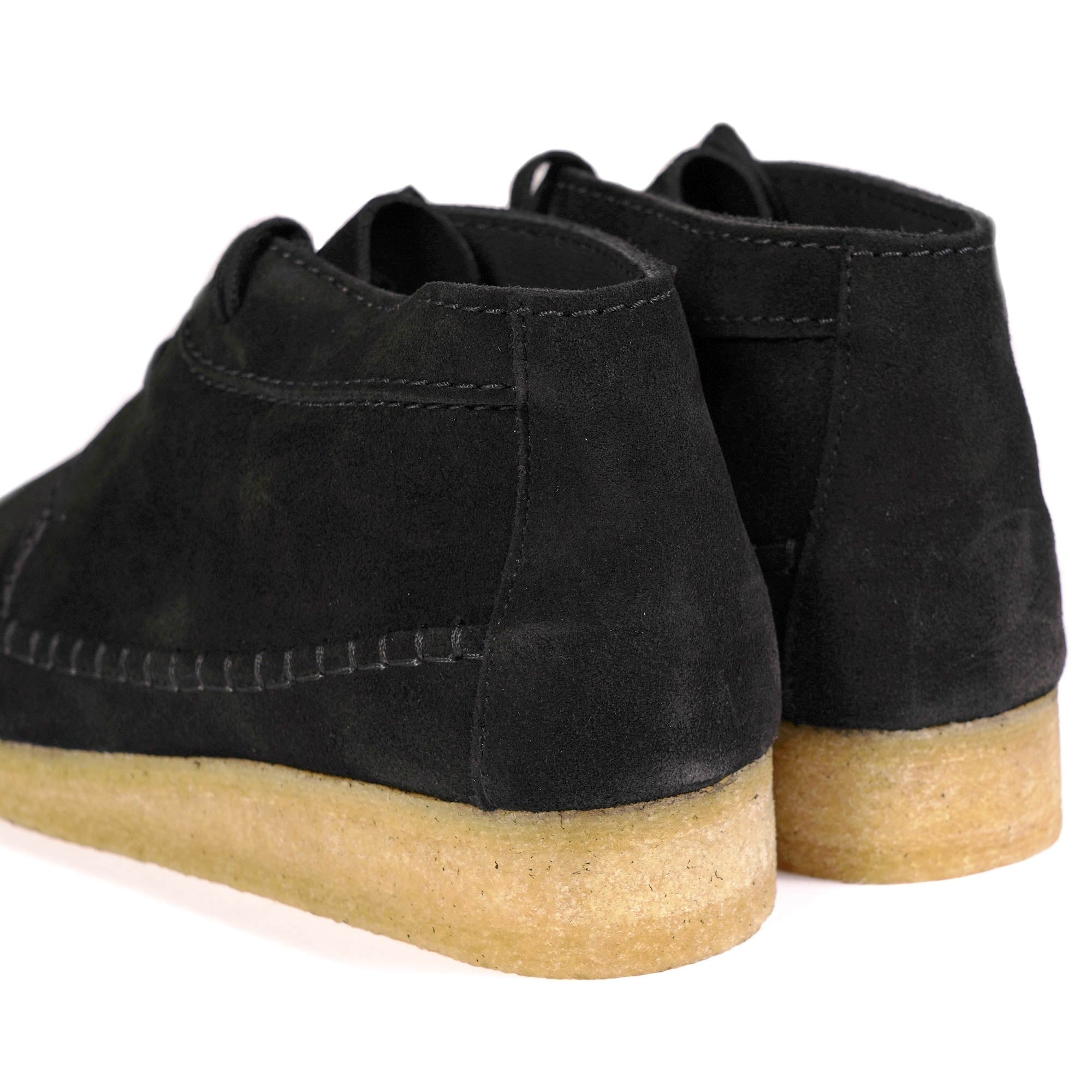 Clarks Originals Weaver - Black Suede – Stuarts London