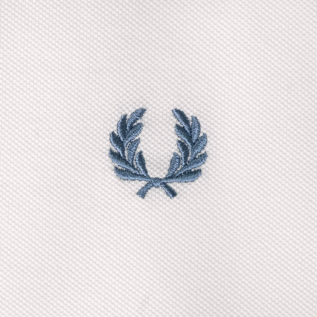 Fred Perry M3600 Twin Tipped Polo Shirt - Snow White
