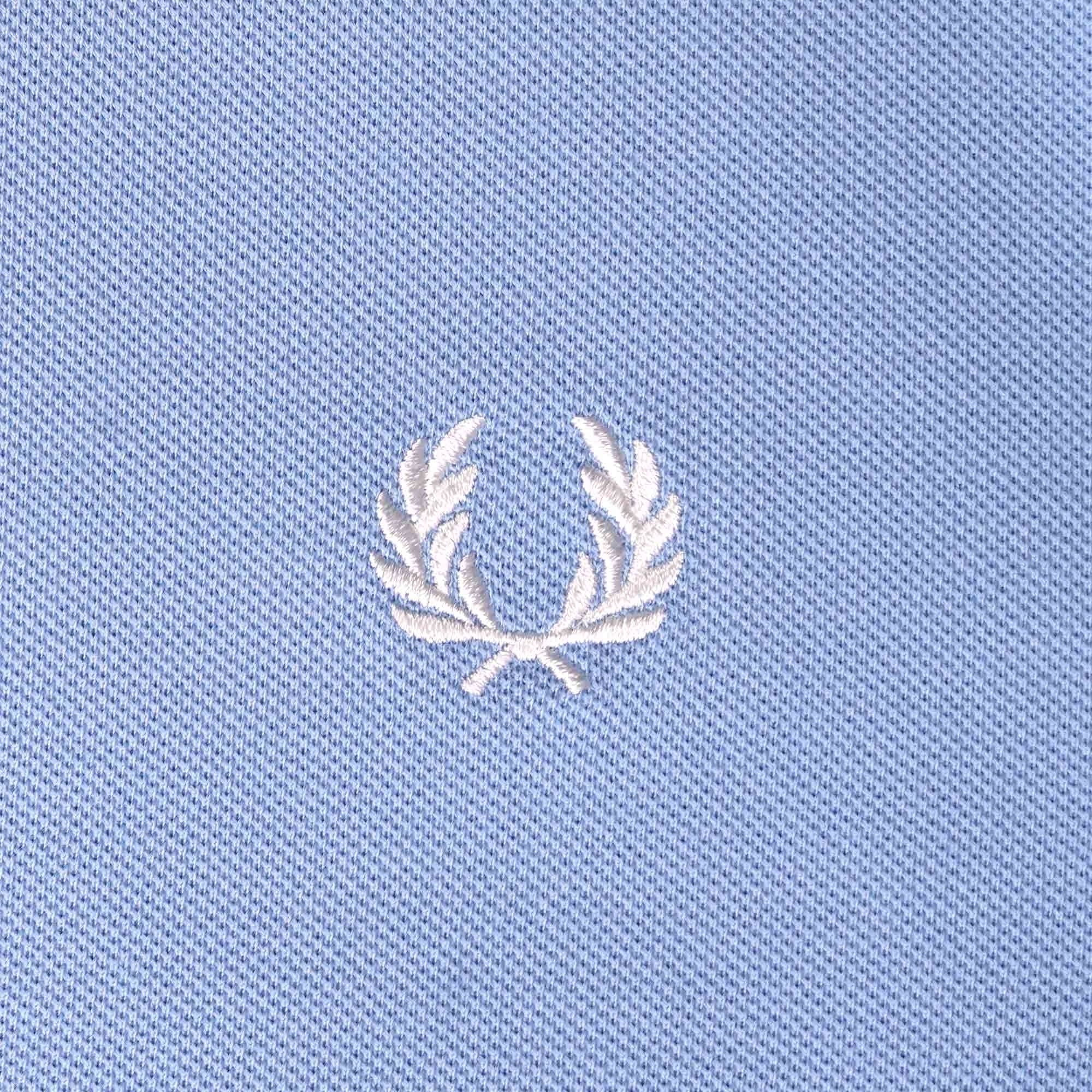 Fred Perry M3600 Twin Tipped Polo Shirt - Sky