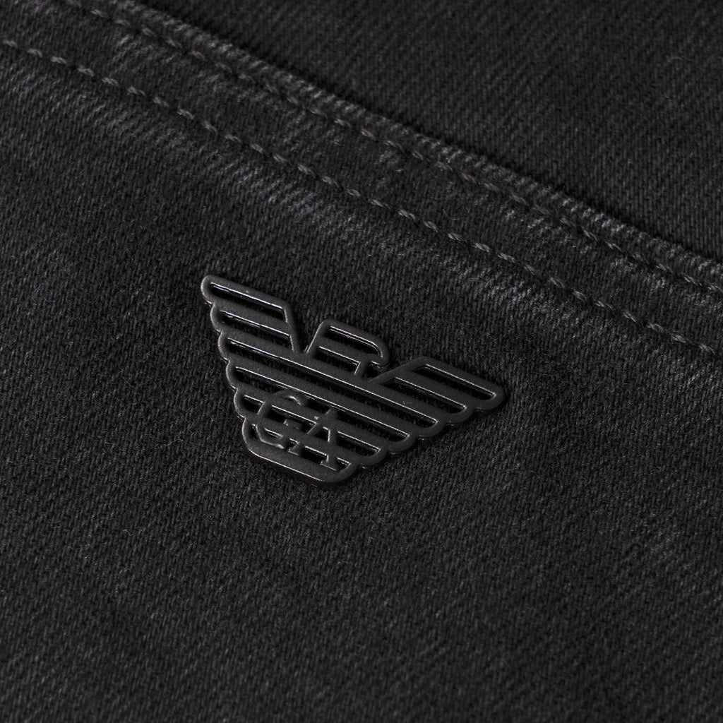 Emporio Armani J45 Regular Fit Jeans - Denim Nero