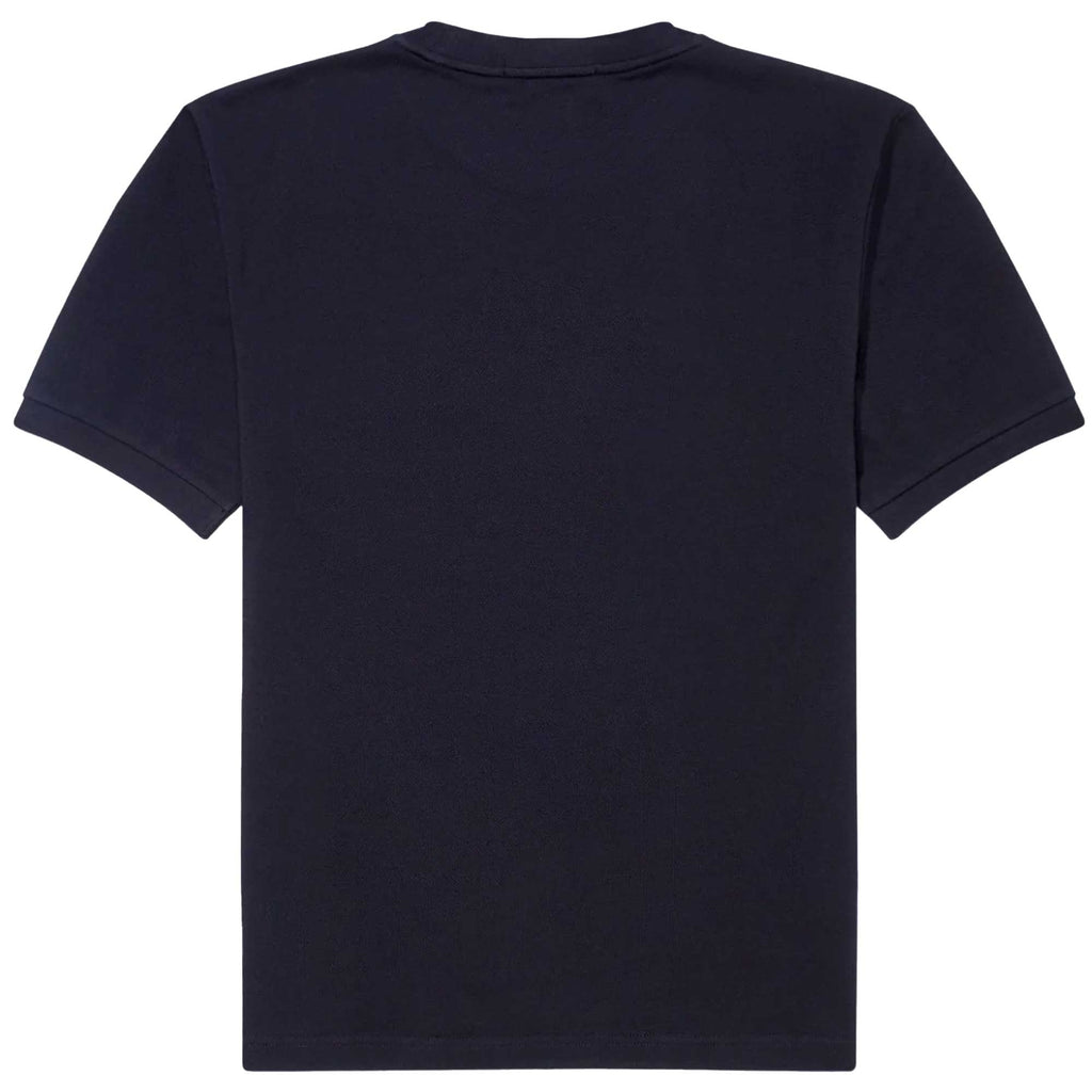 Fred Perry Pocket Detail Piqu T-Shirt - Navy