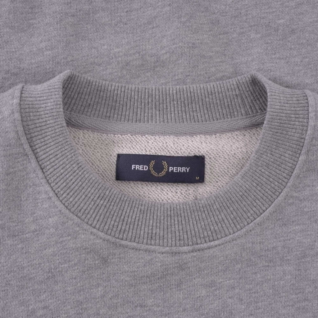 Fred Perry Crew Neck Sweatshirt - Steel Marl