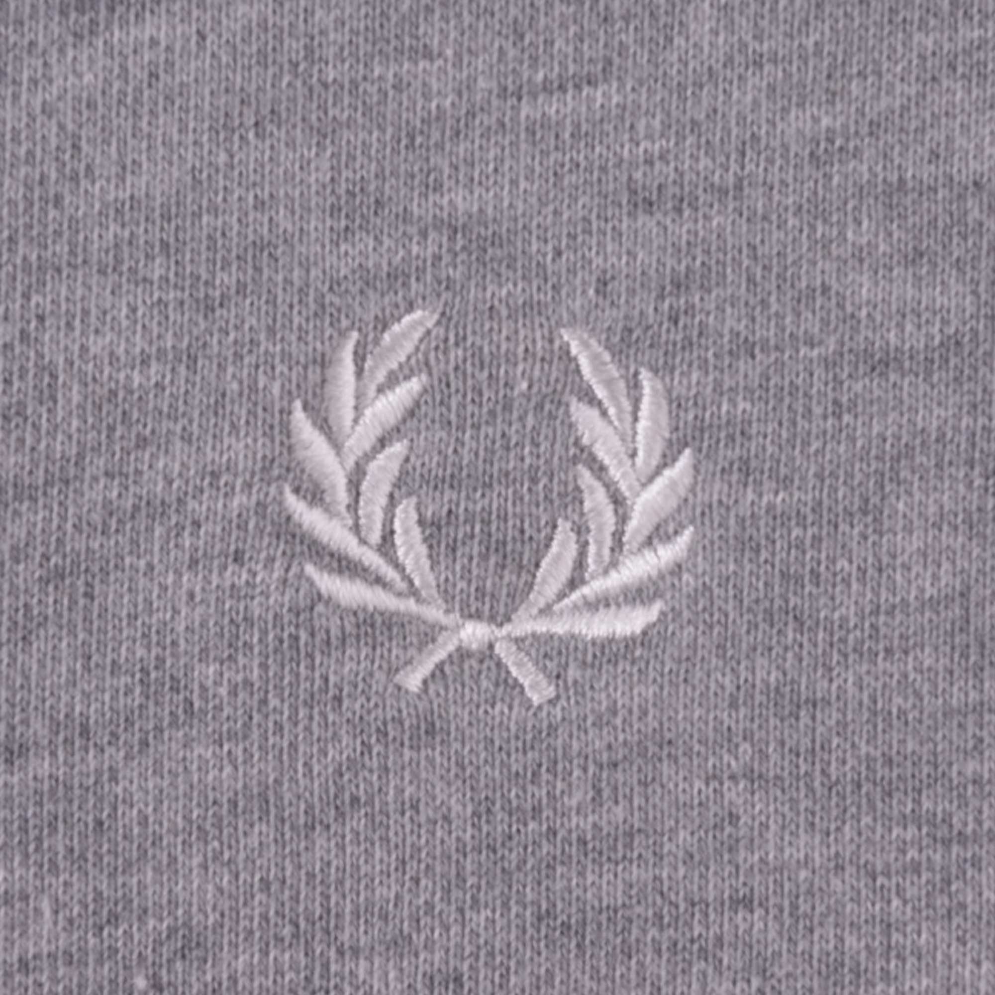 Fred Perry Crew Neck Sweatshirt - Steel Marl