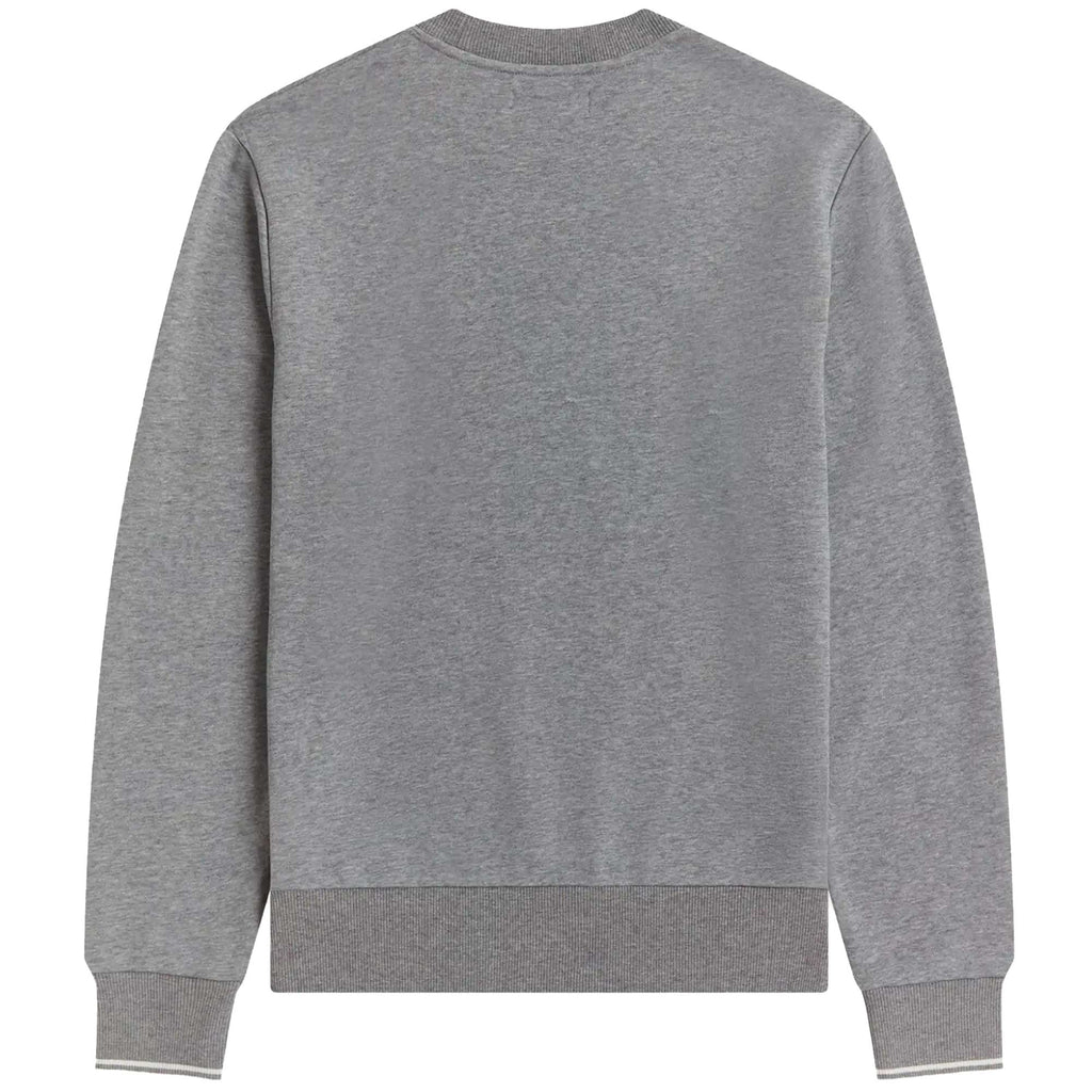 Fred Perry Crew Neck Sweatshirt - Steel Marl