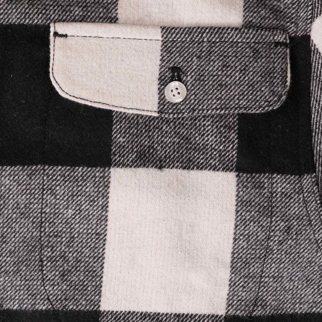 Stan Ray Work Shirt - Black/Natural Buffalo Check