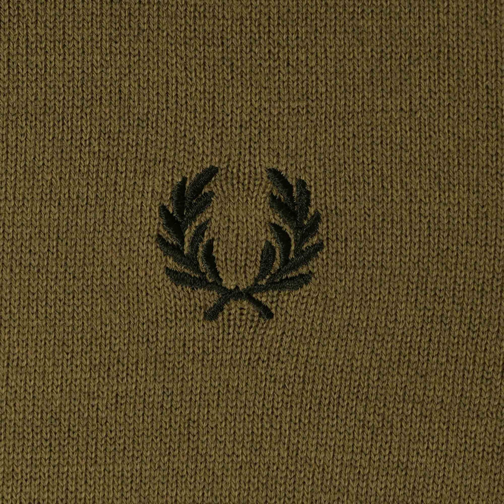 Fred Perry Classic Crew Neck Jumper - Shaded Stone