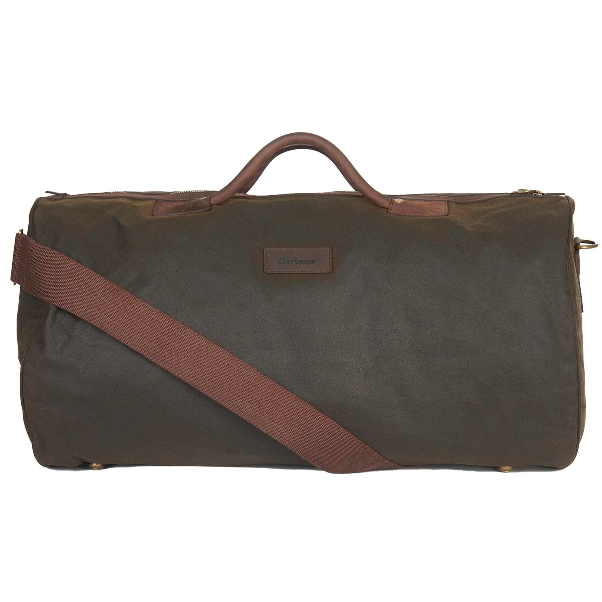 Wax Holdall - Olive