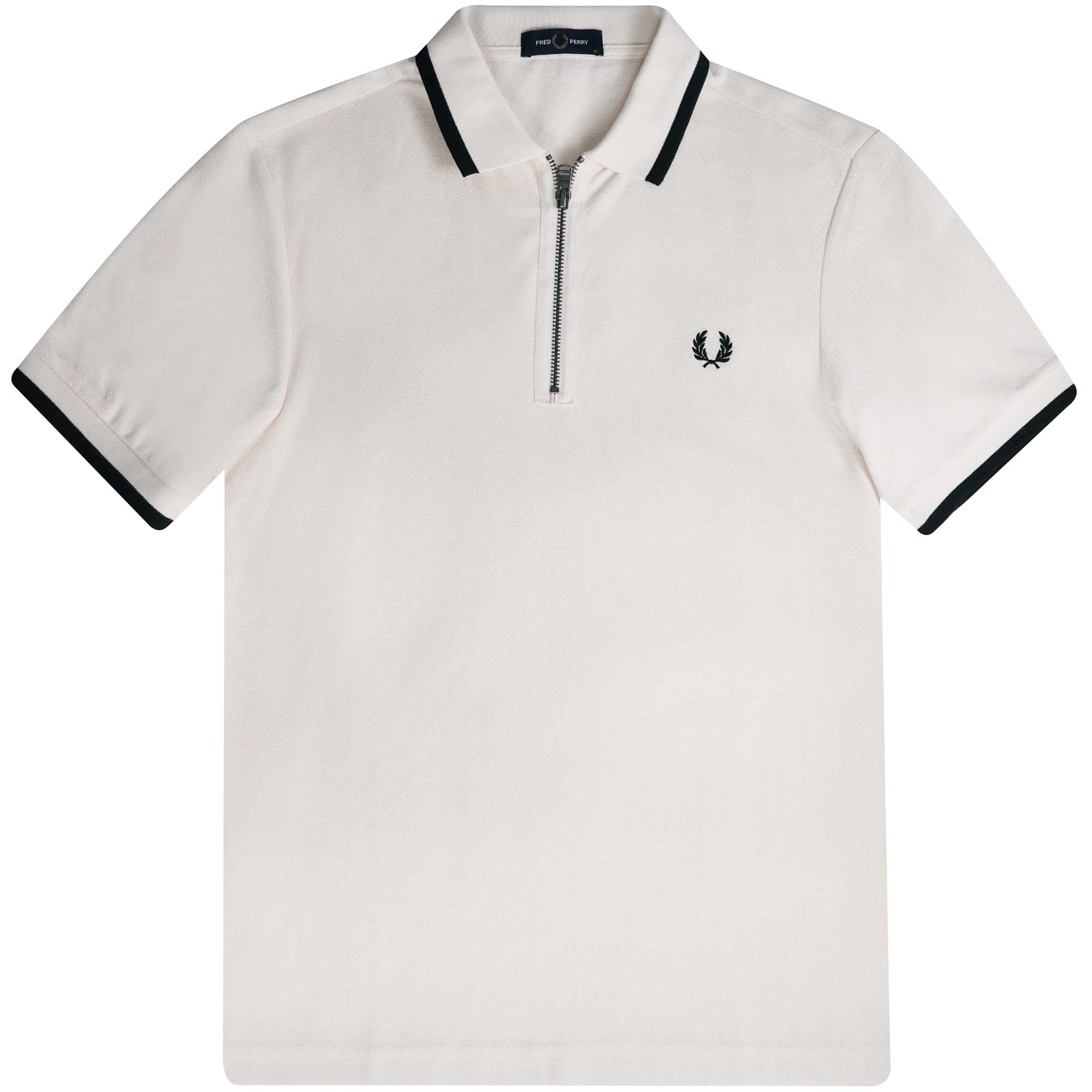 M4 Half Zip Polo Shirt - Ecru