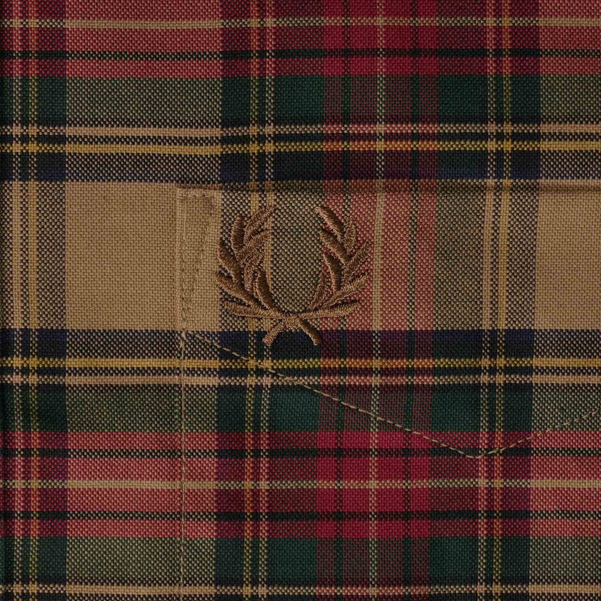 Fred Perry Tartan Shirt - Shaded Stone