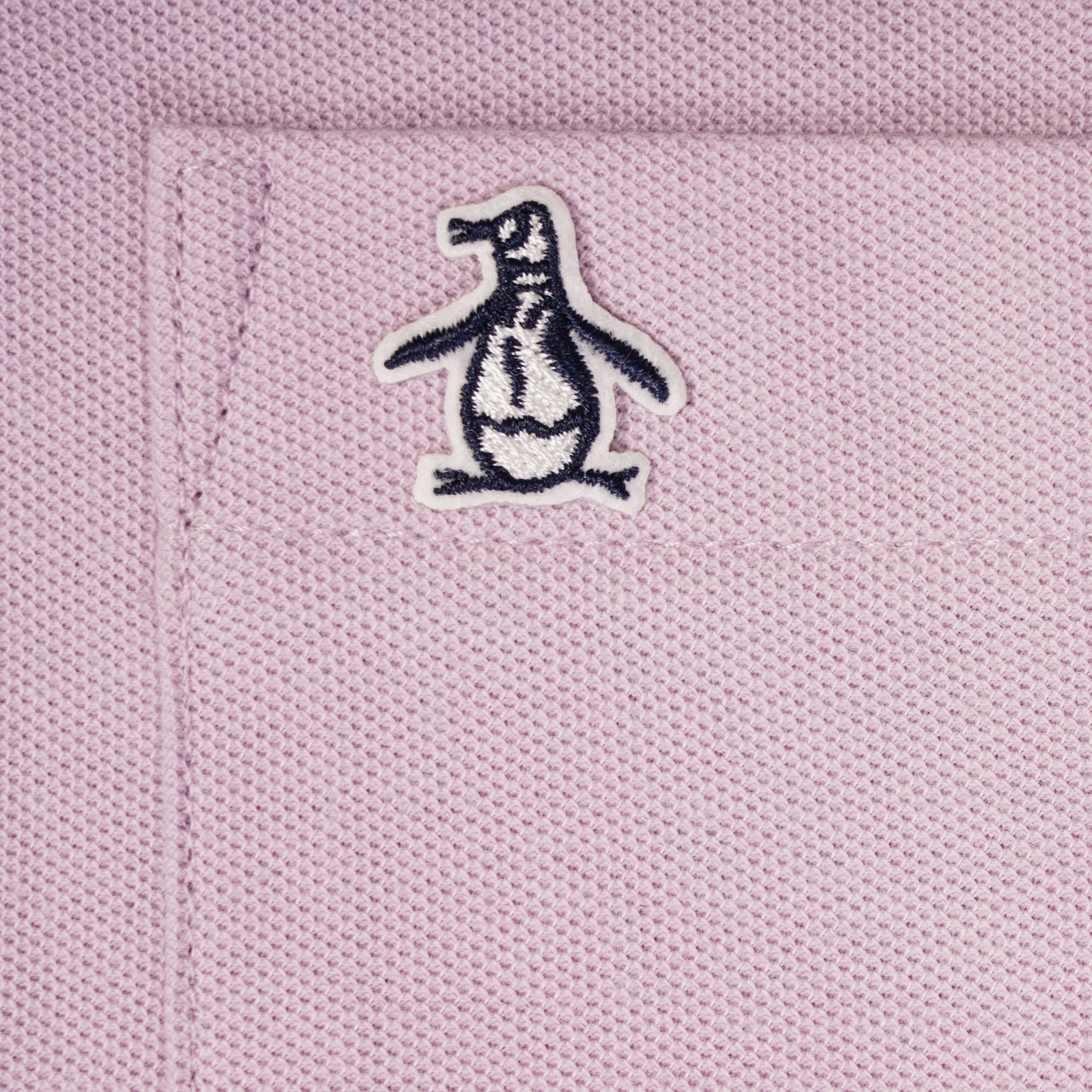 Original Penguin Earl Organic Cotton Polo Shirt - Lavender Frost
