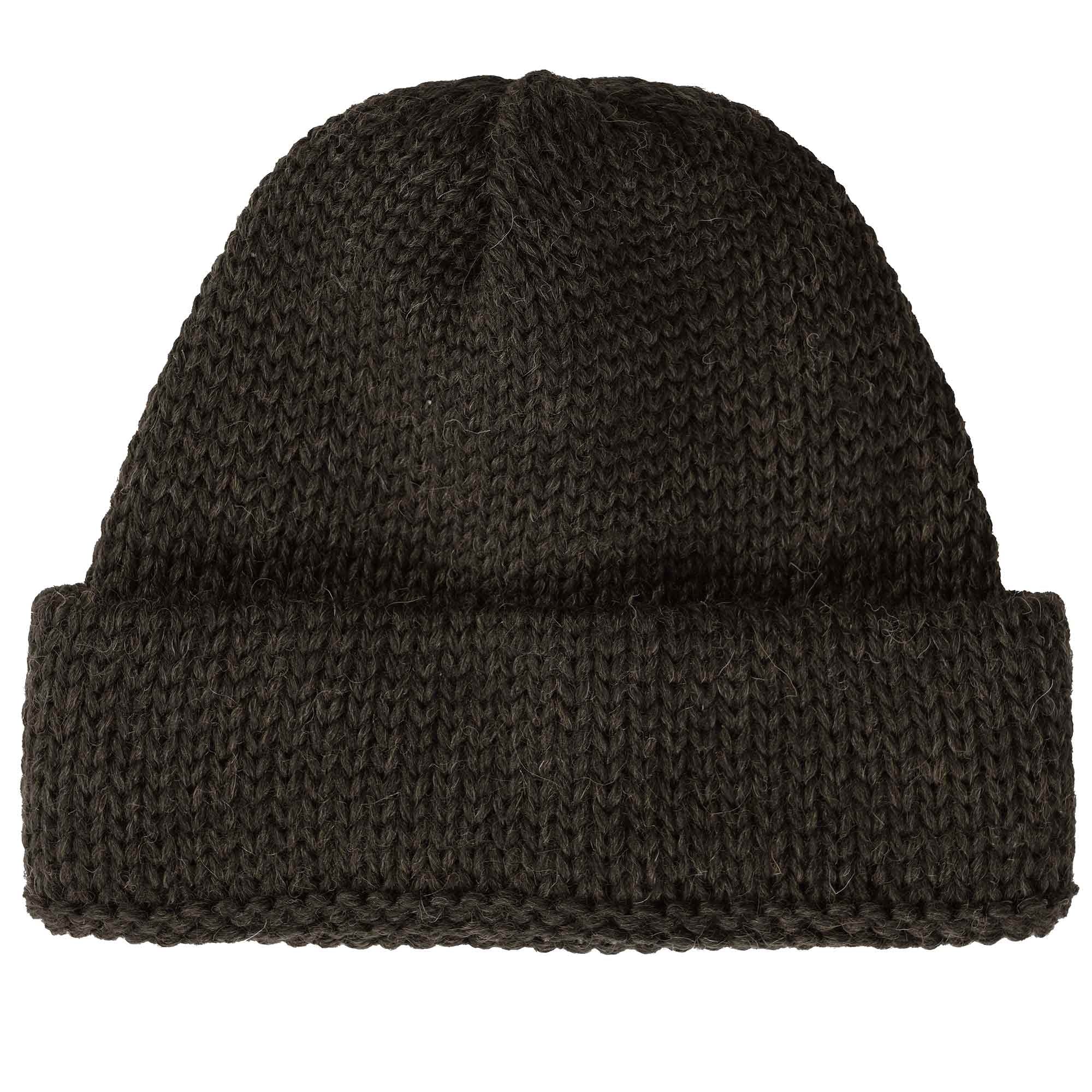 Universal Works Short Watch Beanie - Light Brown
